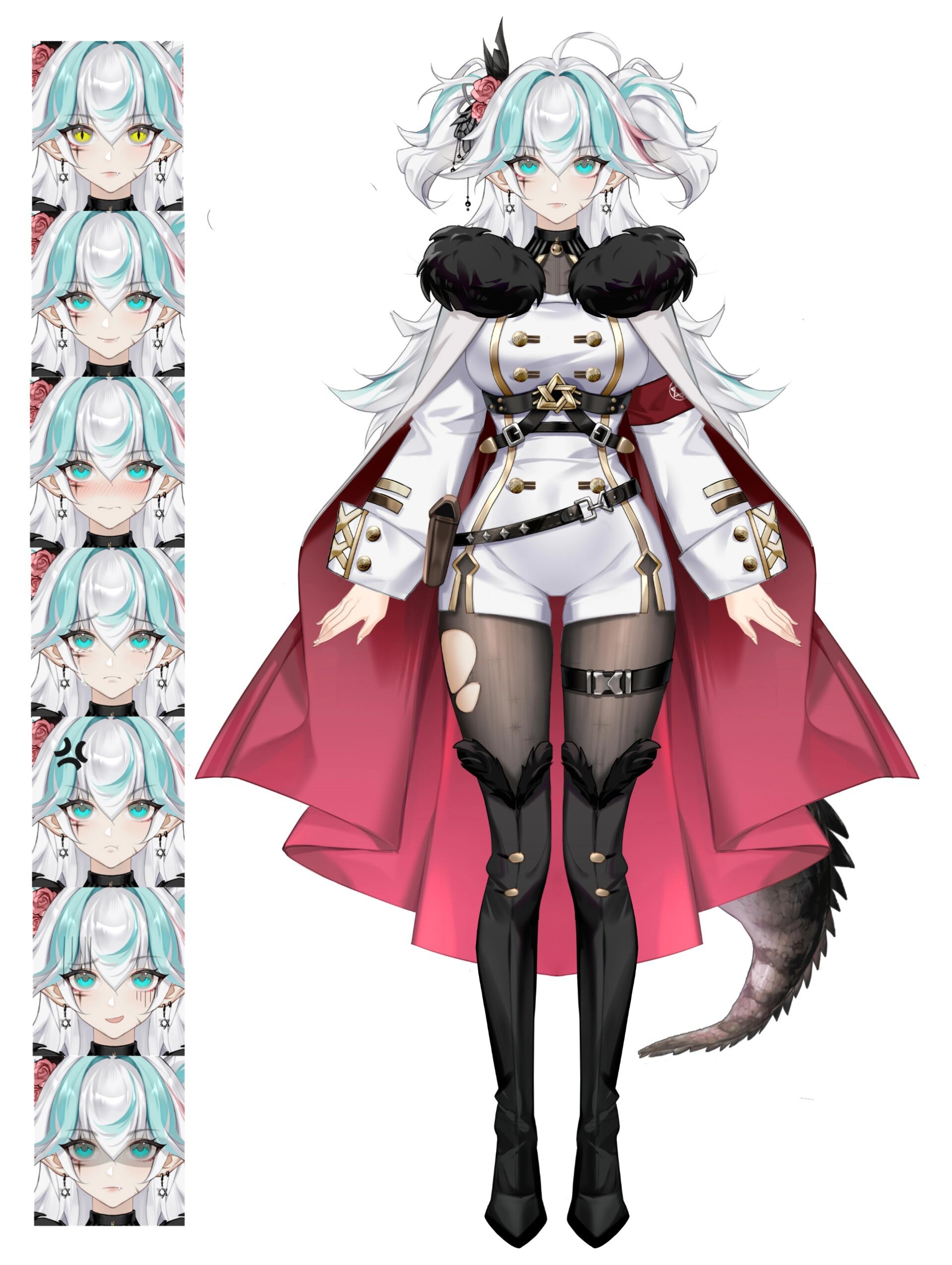 【vup】live2d立绘虚拟主播定制皮套94