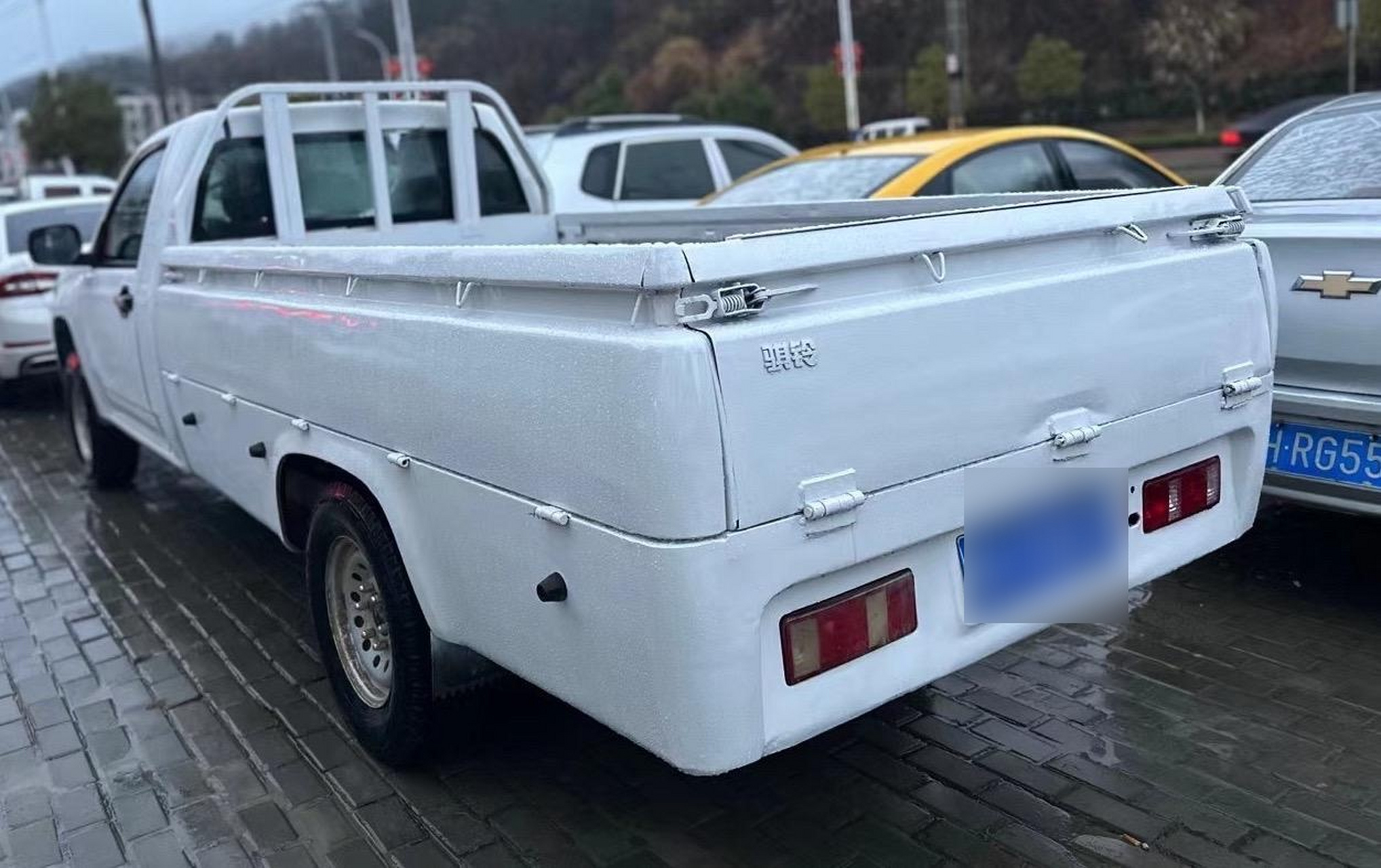 新到:2019年江铃骐铃皮卡 要买面包货车来看看 单排,大斗,2.