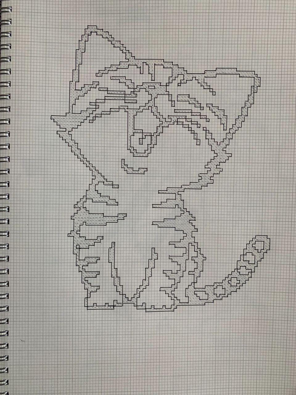 我的格子画(第三十一篇)可爱喵星人 #画画的日常