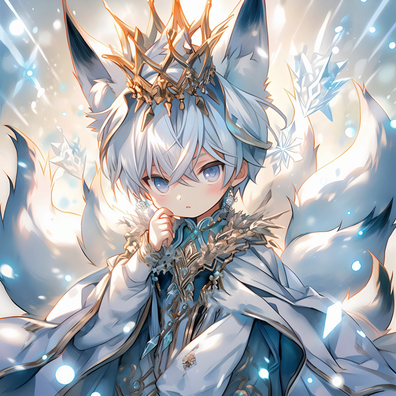 九尾狐殿下来啦!|男生头像