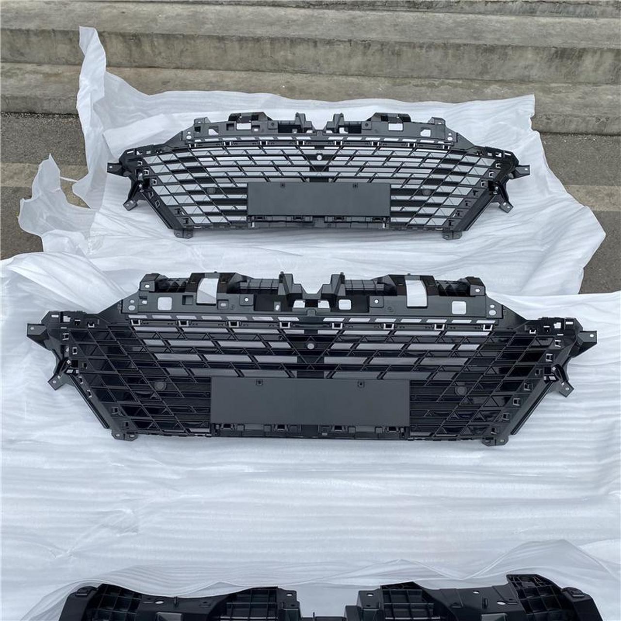 适用于长安univ前保险杠上格栅上中网炫影灰月光白星砖黑原子灰