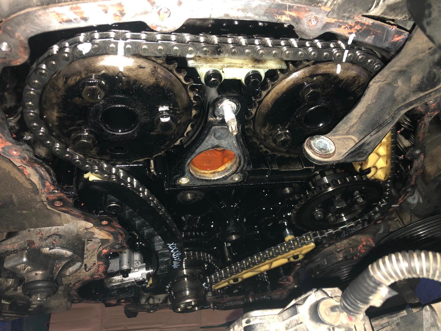 福特全顺.全顺v348发动机最好15万公里左右更换正时链条