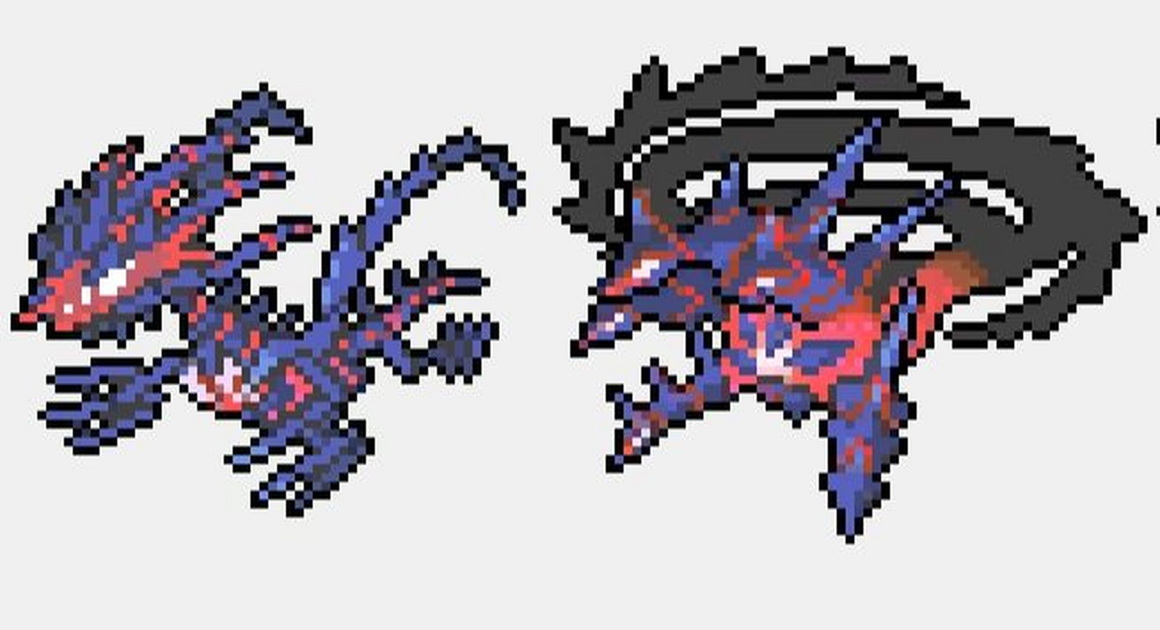 第379幅像素画临摹-890无极汰那        终于把无极汰那画出来了,新鲜