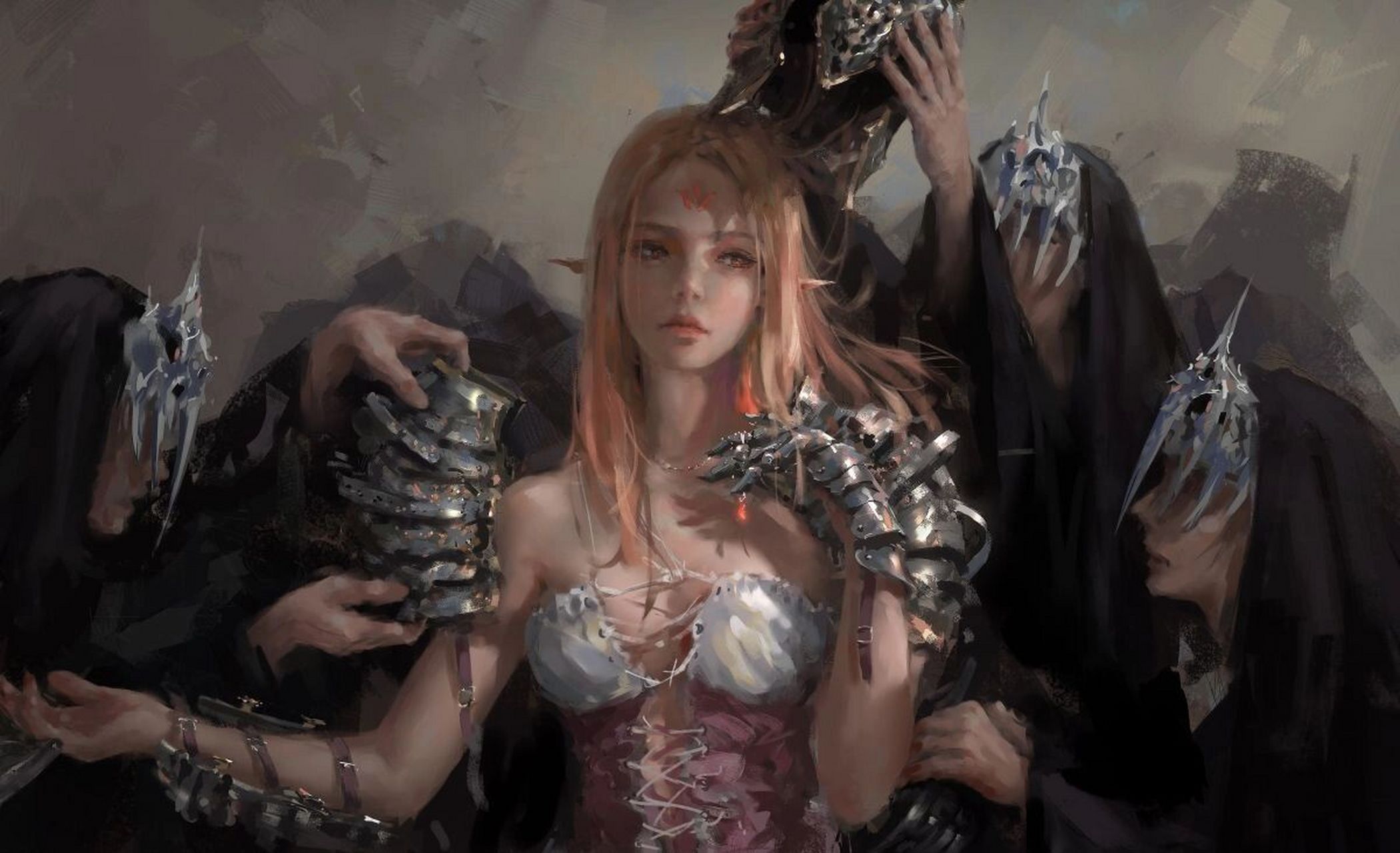 鬼刀 别名 ghost blade 作者 wlop 	 《 》是国内原创绘本,现连载于