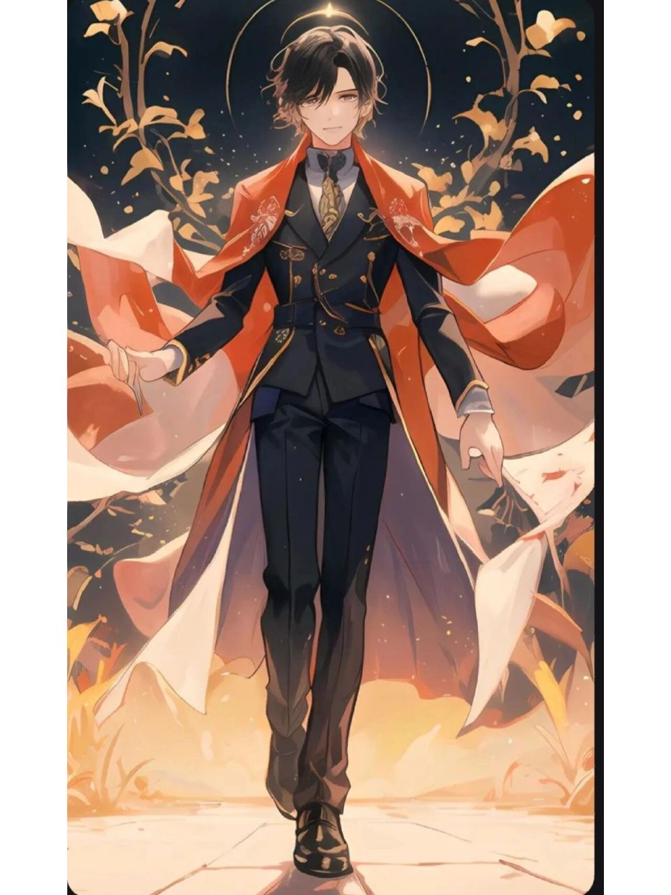 ai绘画|帅哥腹肌壁纸