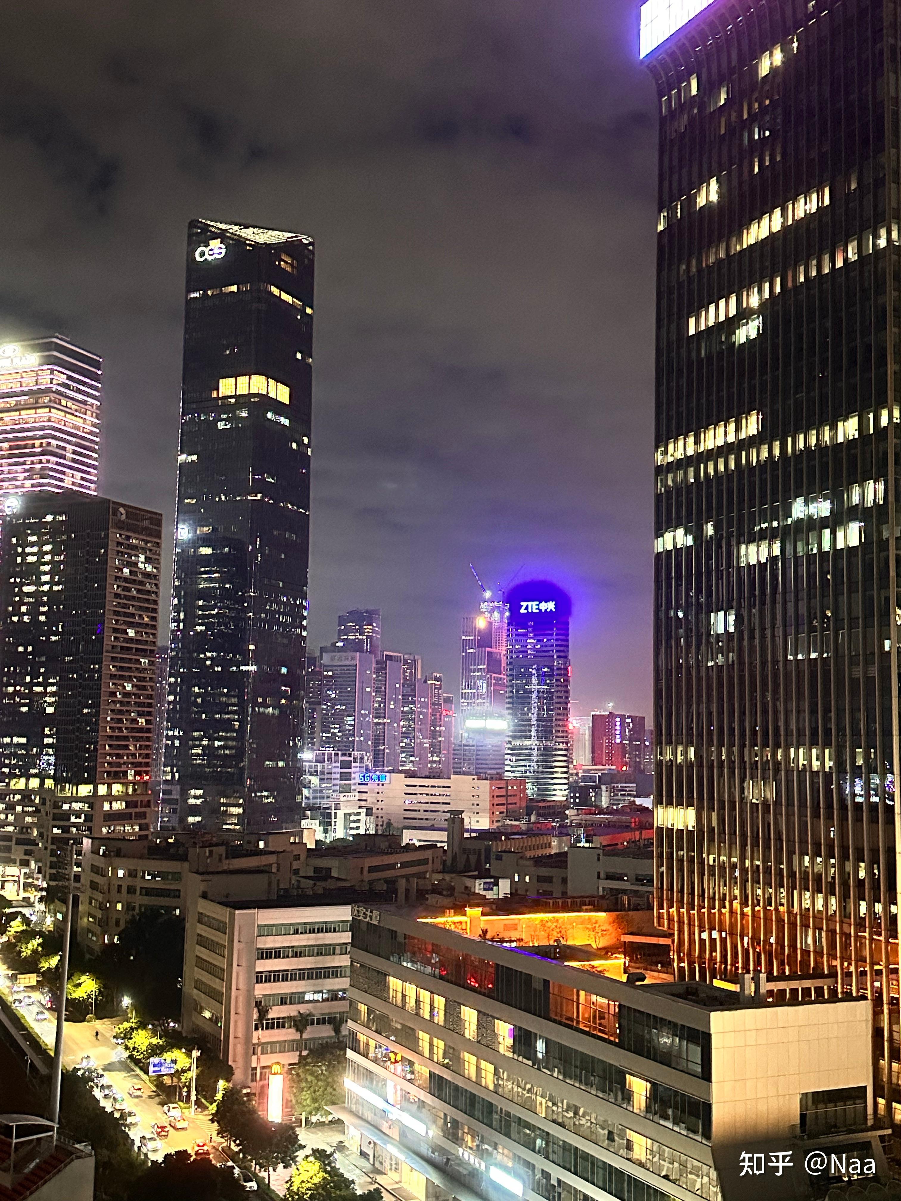 深圳大学夜景图片