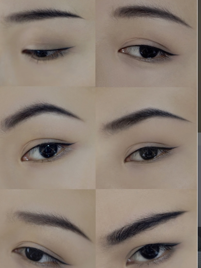 教你认识更多眉形 在中国古代眉毛有以下十种: 1,秋娘眉:风流清韵