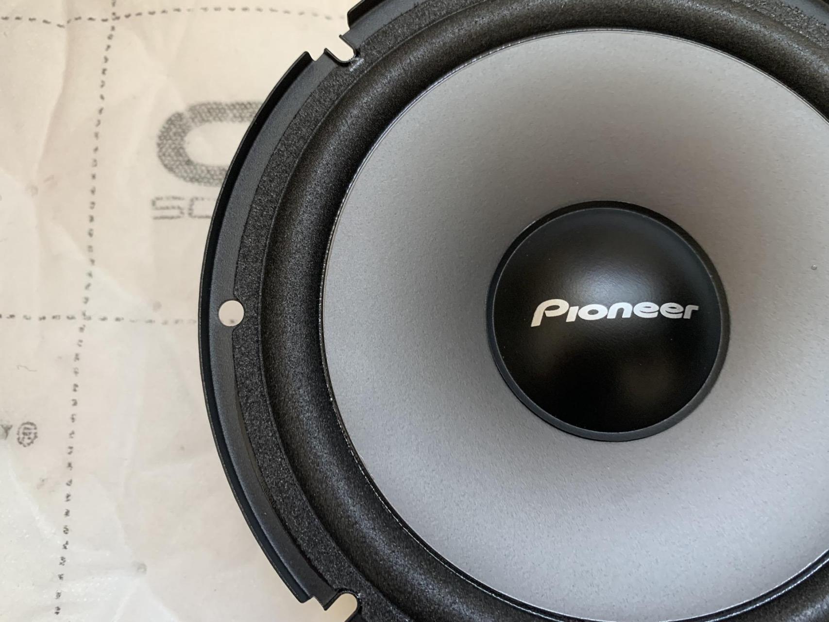 先锋ts-f650c两分频套装喇叭,全新580米 汽车音响改装 先锋