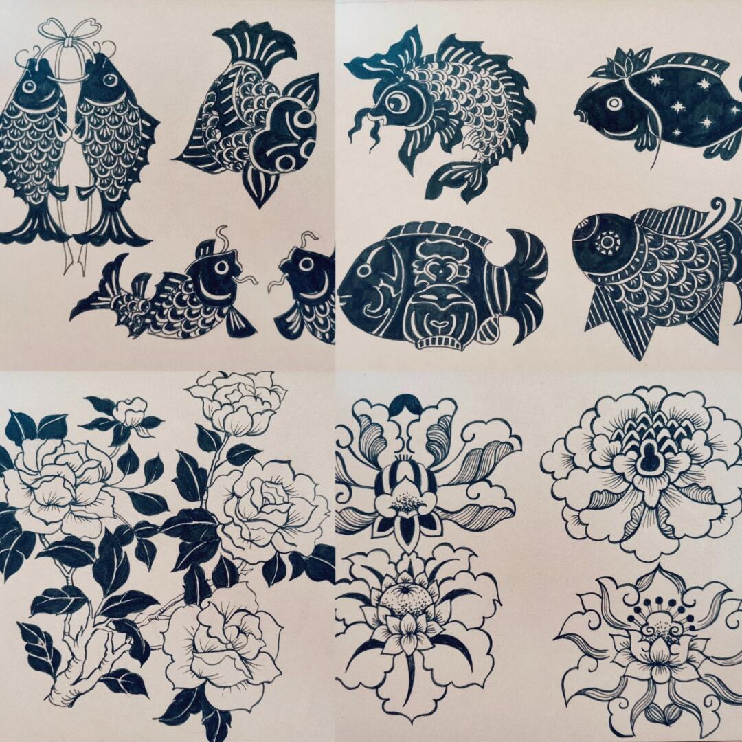 花卉纹样绘画马克笔的简单介绍 花草
纹样绘画马克笔的简单

先容
（花草马克笔手绘） 花卉