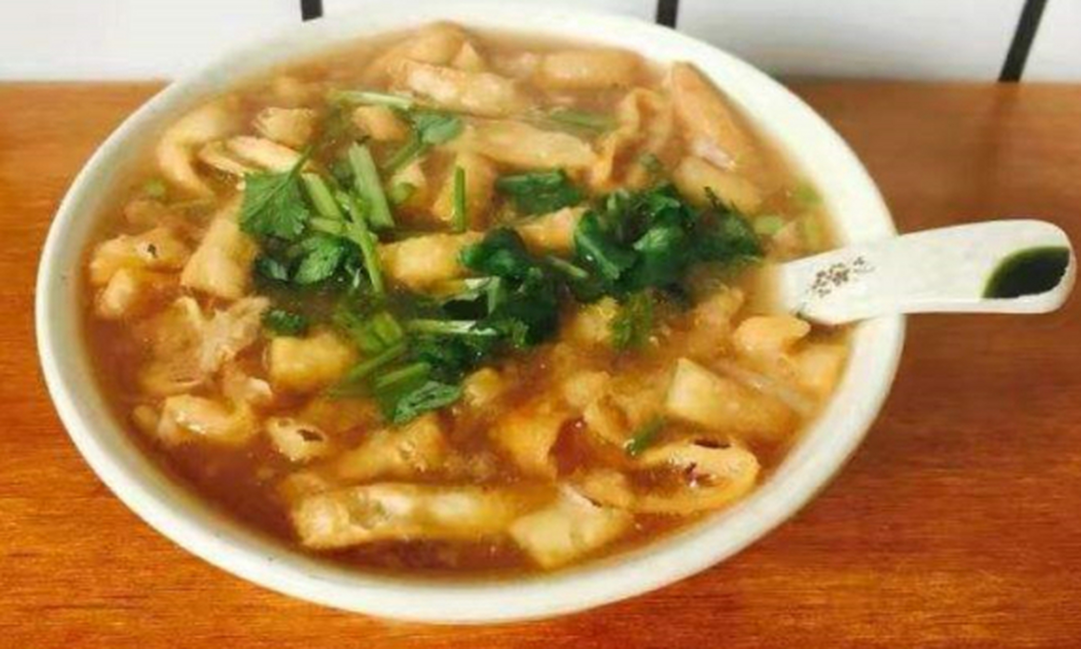 霸州素冒汤 在廊坊不少地方也都有素冒汤,但霸州的素冒可谓是一绝.