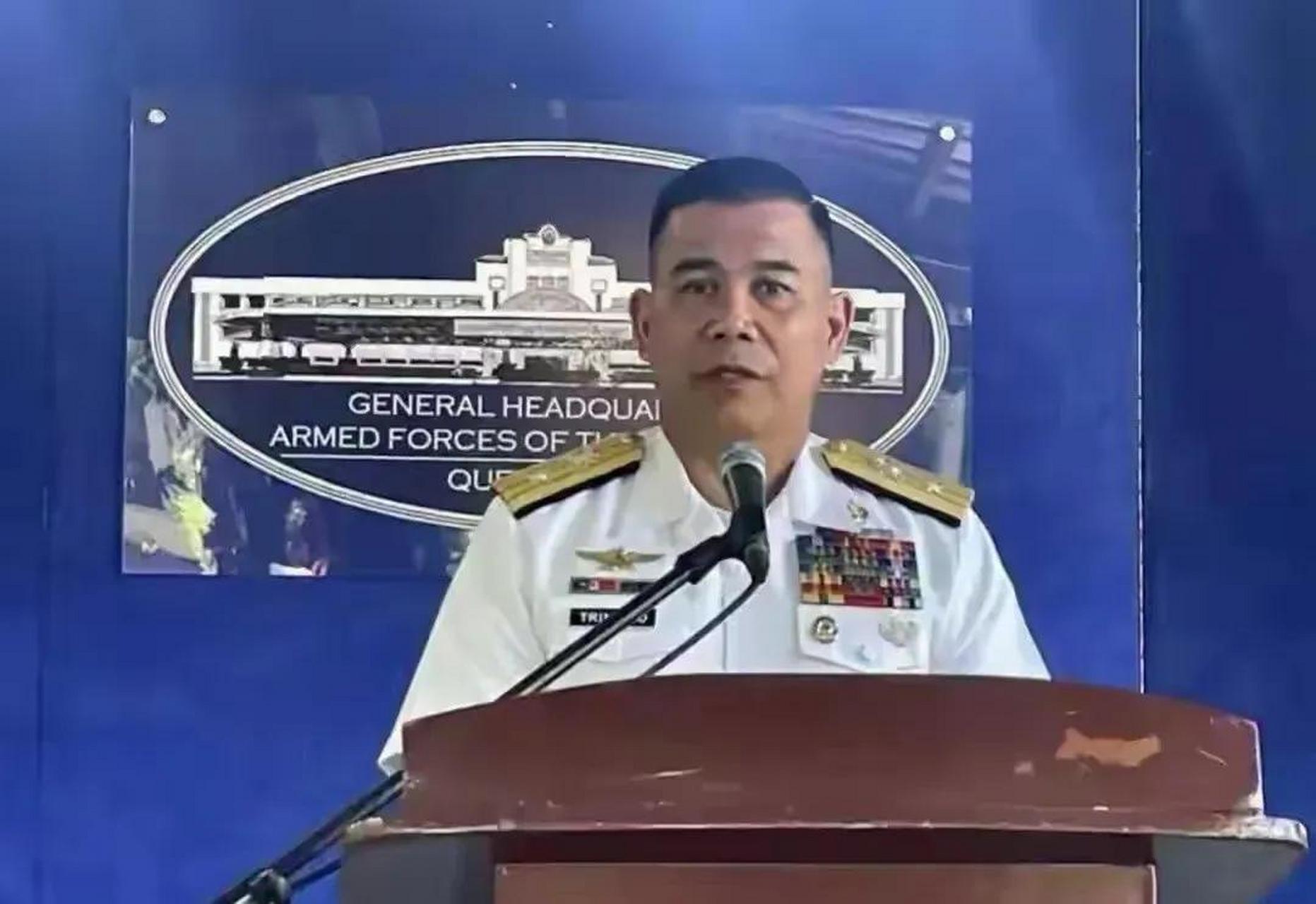 菲律宾海军发言人罗伊·特立尼达准将近日在公开发言中将中国海警形容