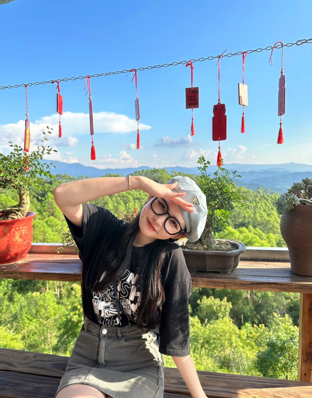 梅州/丙村万灵寺 大自然真的是太惊艳了!