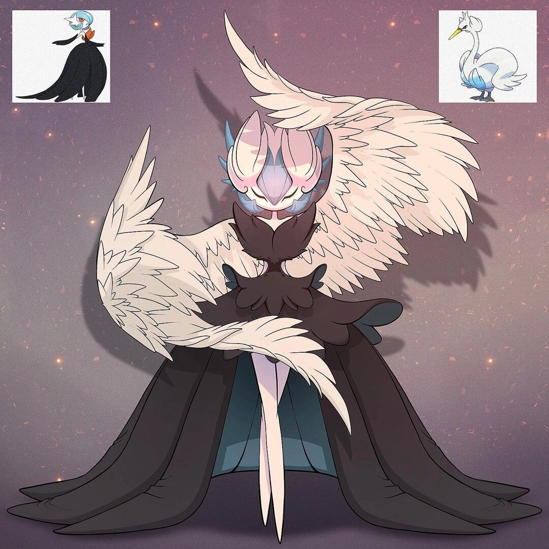 宝可梦 沙奈朵各合体形态(四)异色版 这次更新昨天的异色形态!