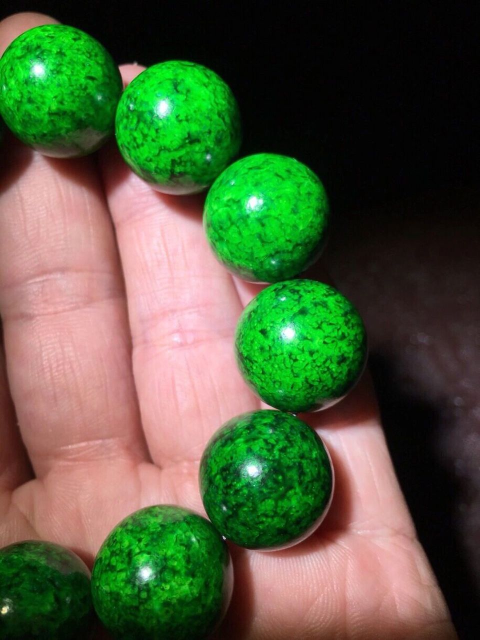 虬角 海象牙 【 老 虫乚 】9515脑  清宫蓝 规格:18mm 古法传清