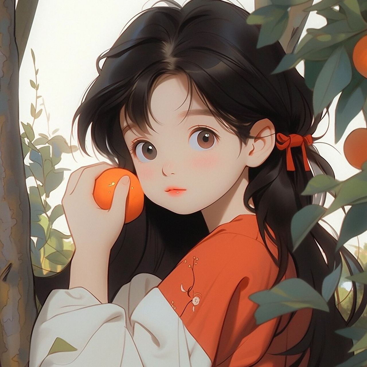 换了就会转好运 | 女生头像