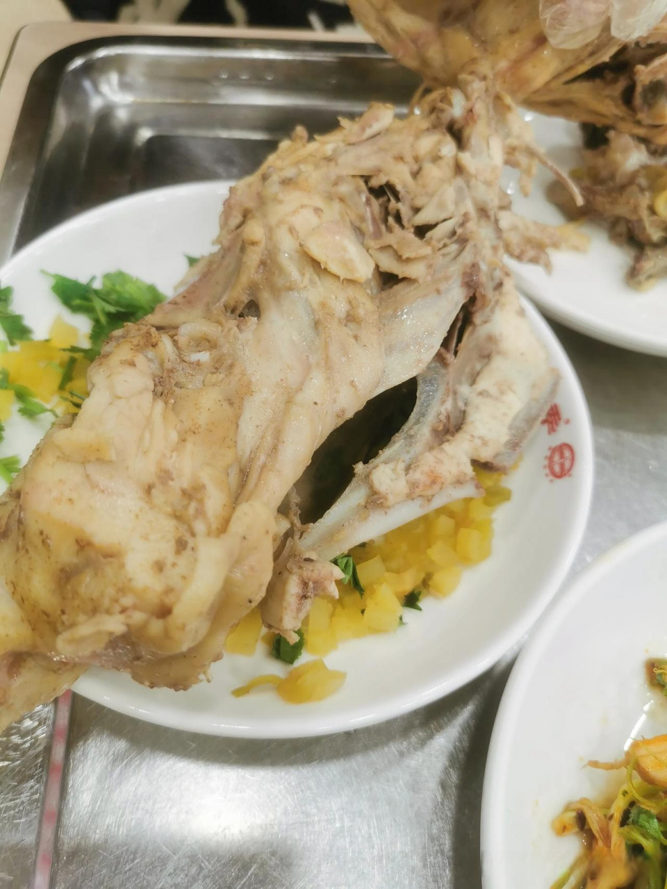 评论区晒图挑战赛  来沈阳考试,偶遇美女小姐姐,请吃鸡架和抻面心情