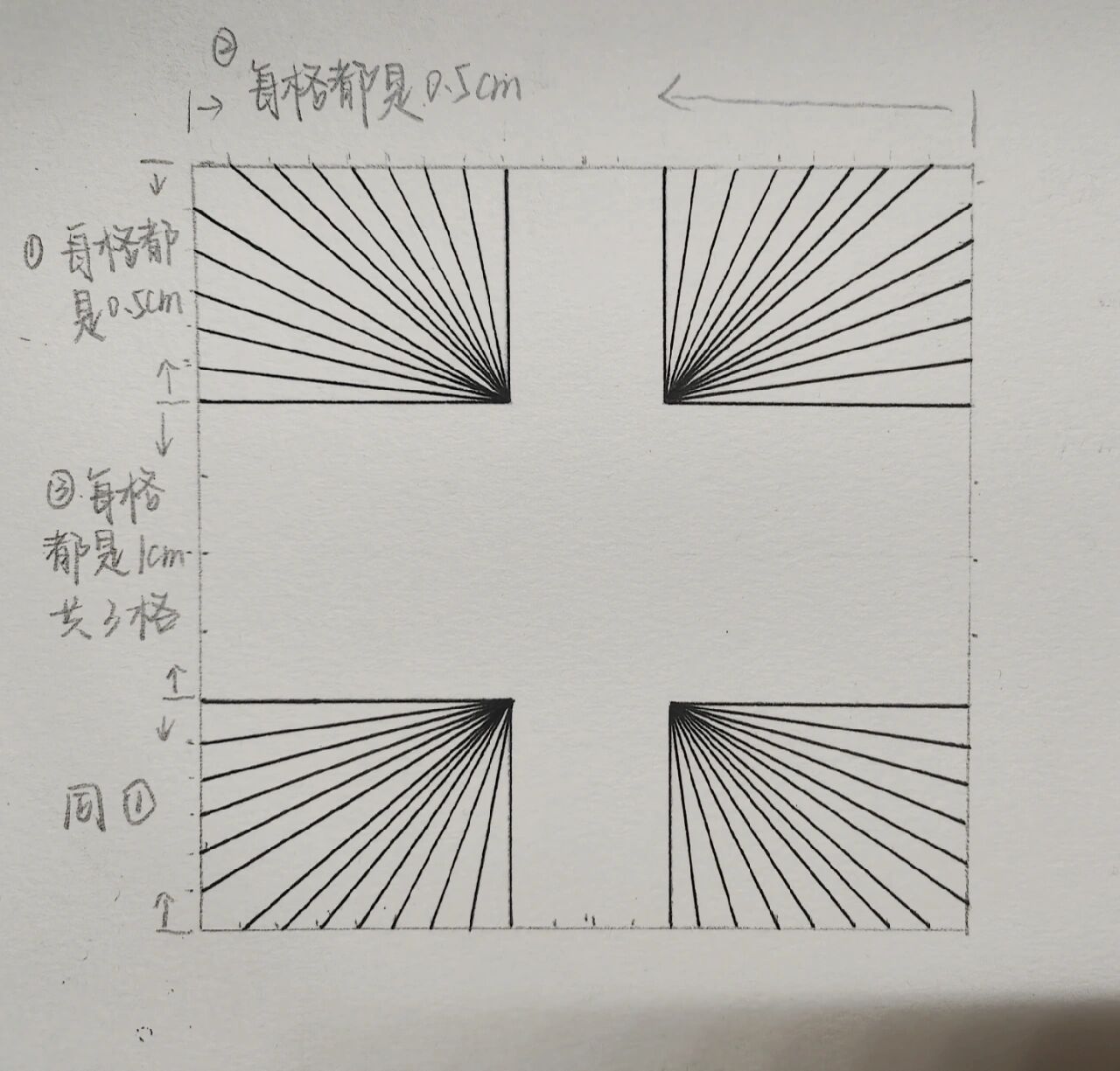 多心式发射图片