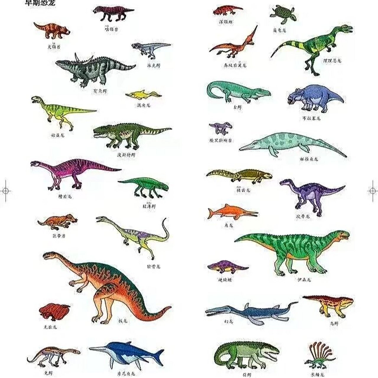 儿童画:《侏罗纪公园》恐龙简单儿童画步骤图 🦕恐龙是一类生活在