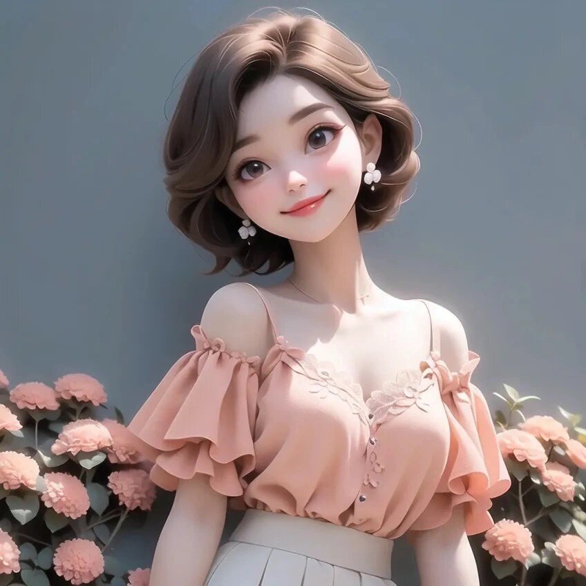 女生头像🌹迪士尼公主短发女生造型美女头像