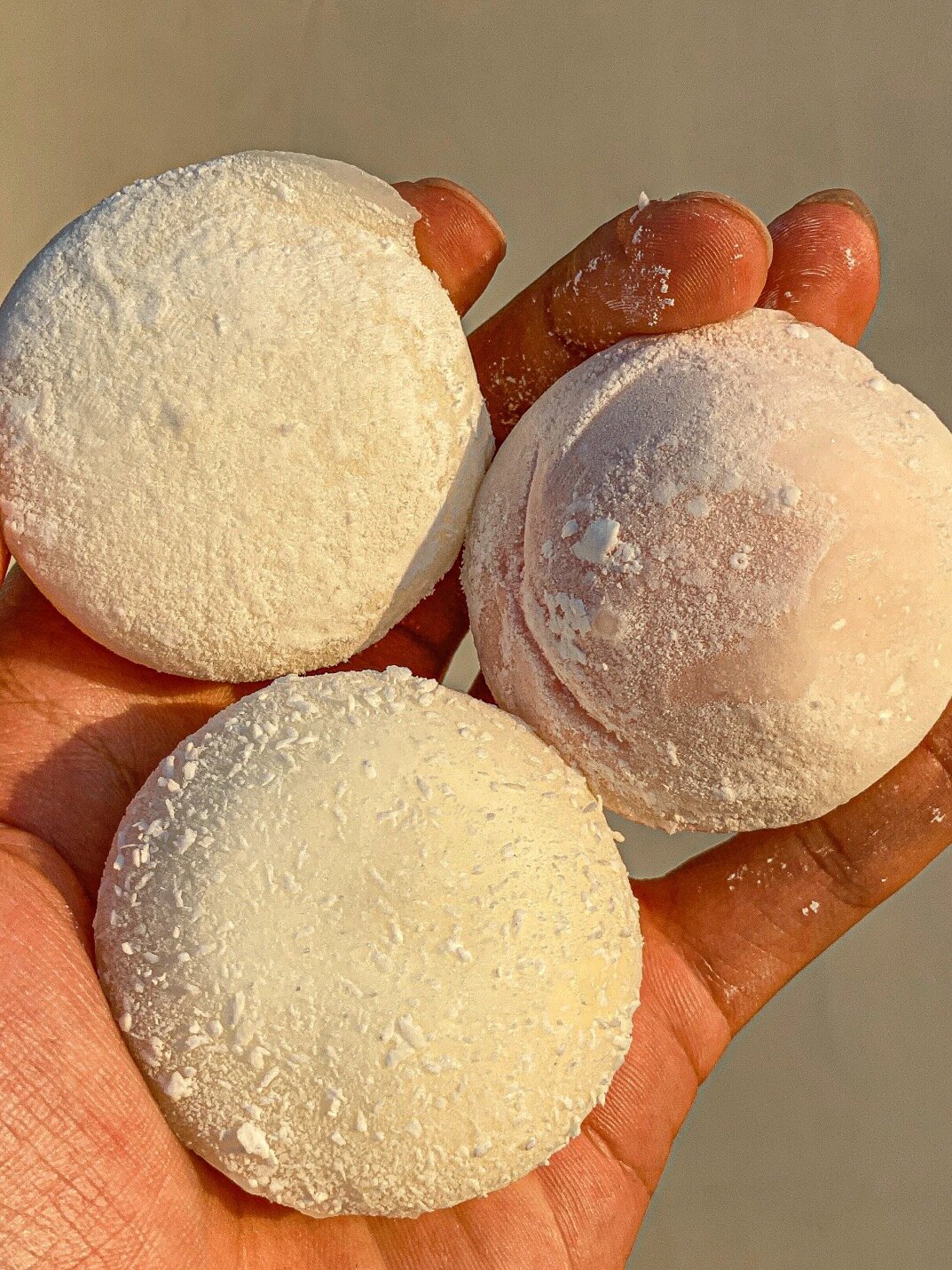 暴击好吃这个糯米雪团子家人们一定要试试 从小吃到大zui爱的"滚雪球"
