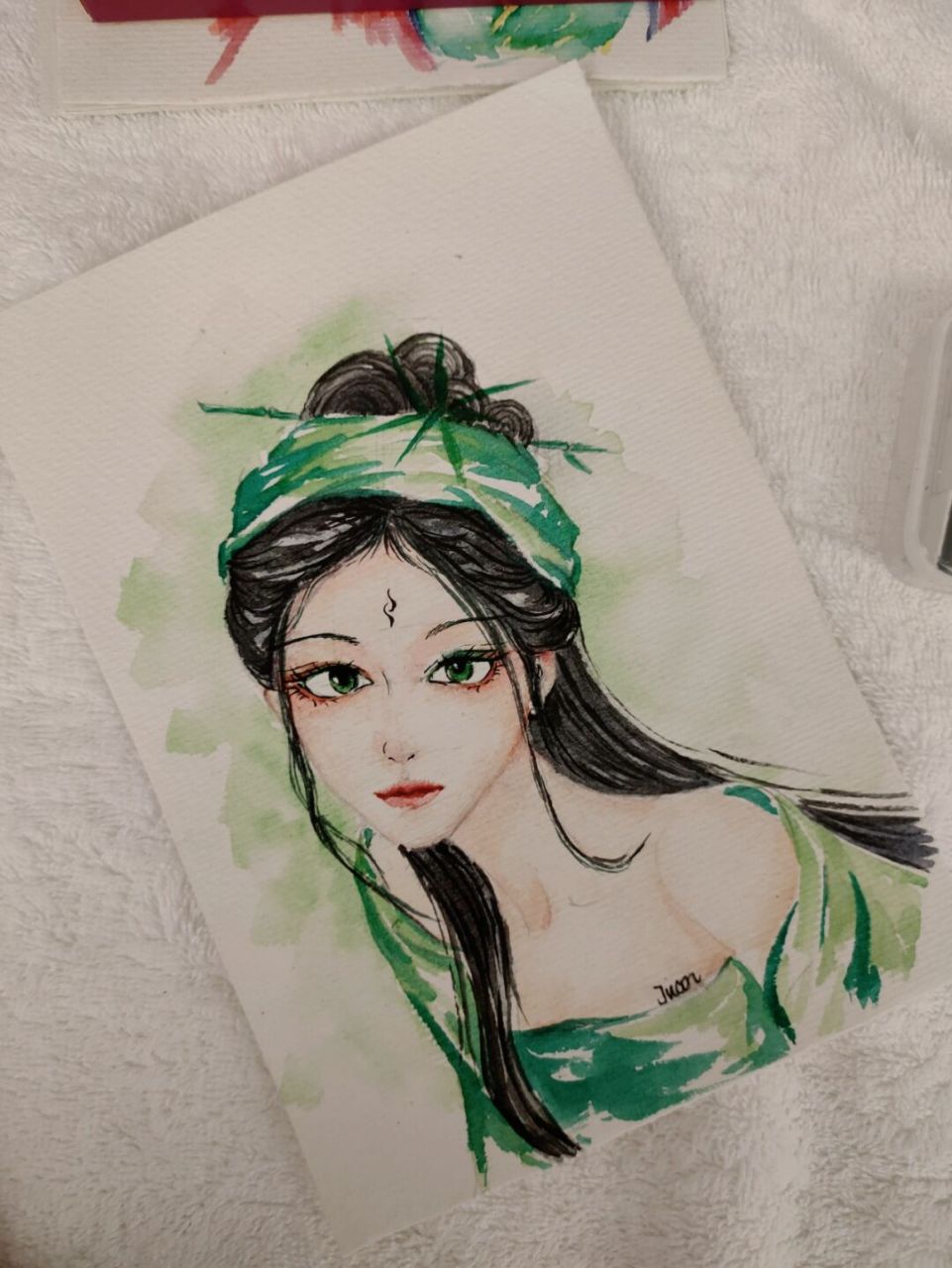 寻找小红书绘画大神# #我的绘画成长史# #小青# #动漫人物手绘