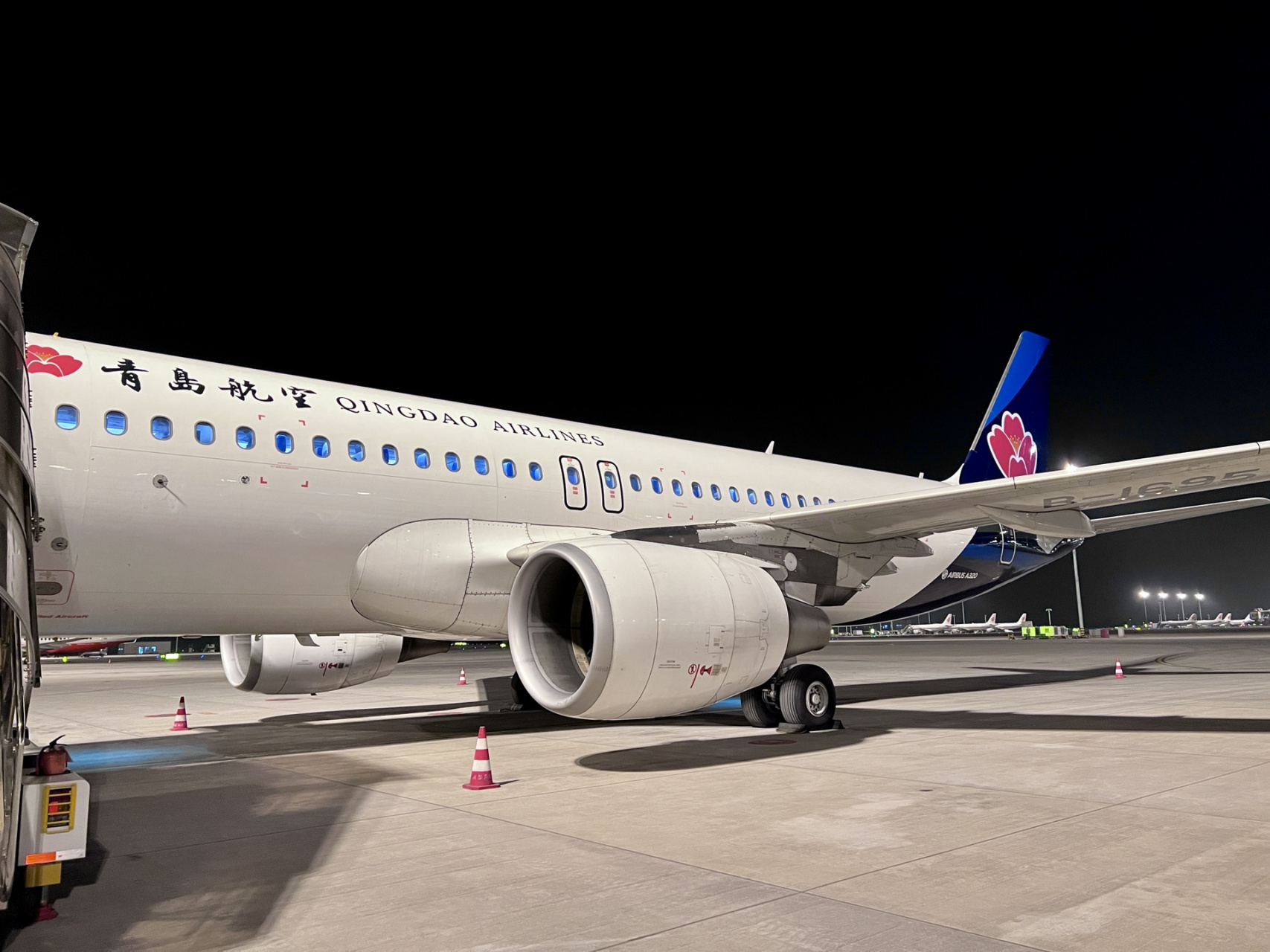 青岛航空a320|飞行体验 来了青岛那必须得试试本地航司吧 本次飞行