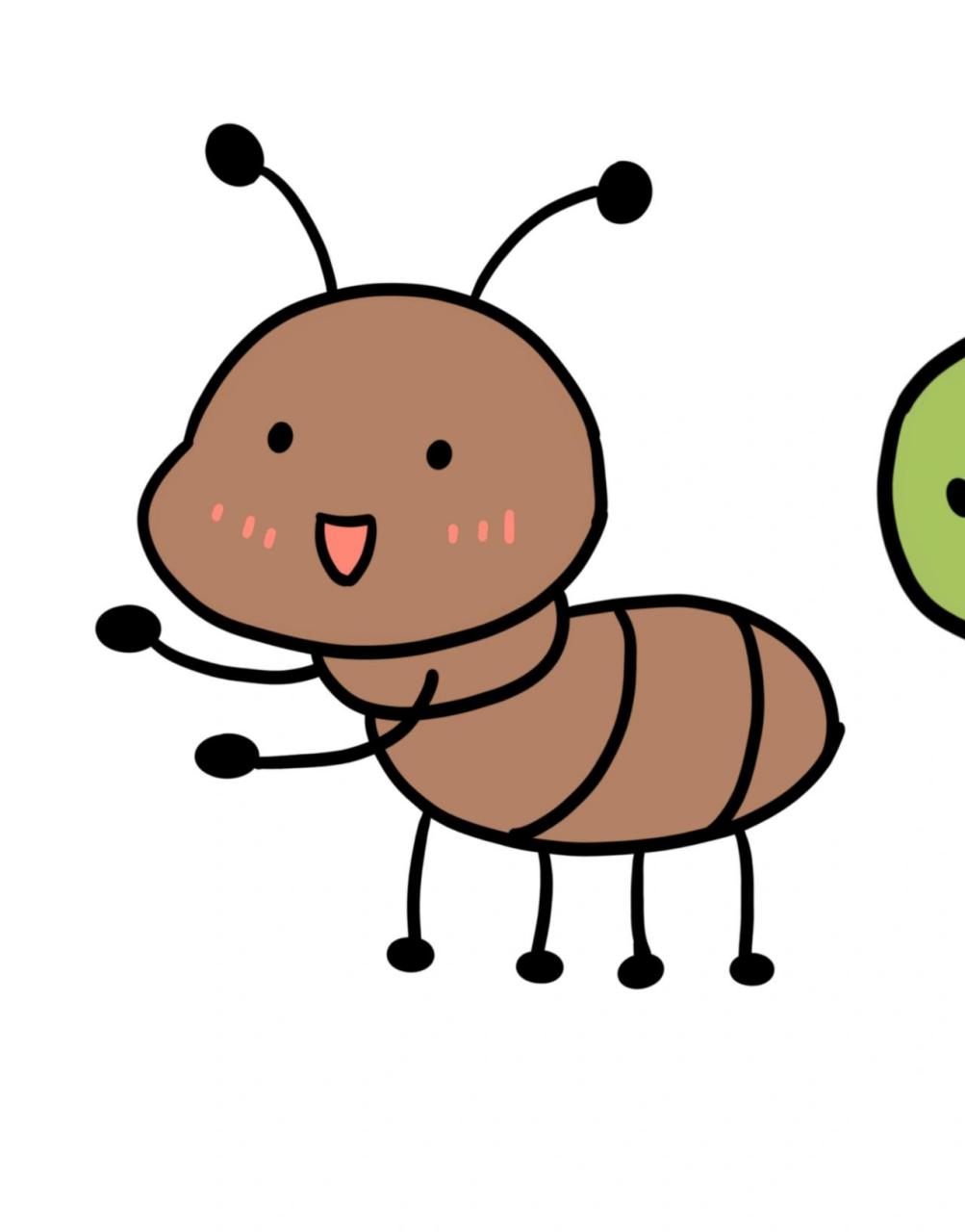 控笔练习|卡通版动物简笔画466 67可可爱爱的卡通版小动物简笔画