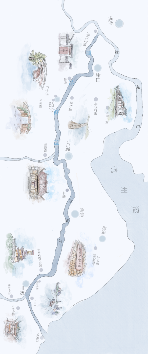 浙东运河宁波的港通天下