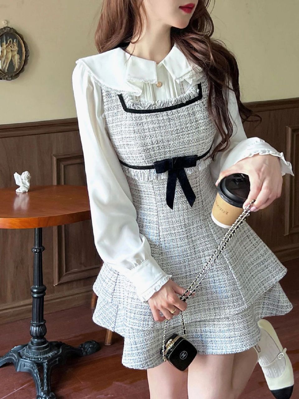 石剪布理论:剪子女风格的衣服 图一图二图三图四图五是石剪风,白色是