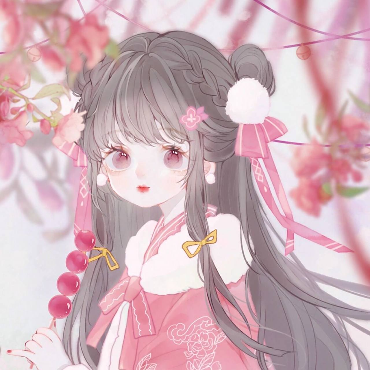 超仙气女生动漫头像(1)无水印超清晰