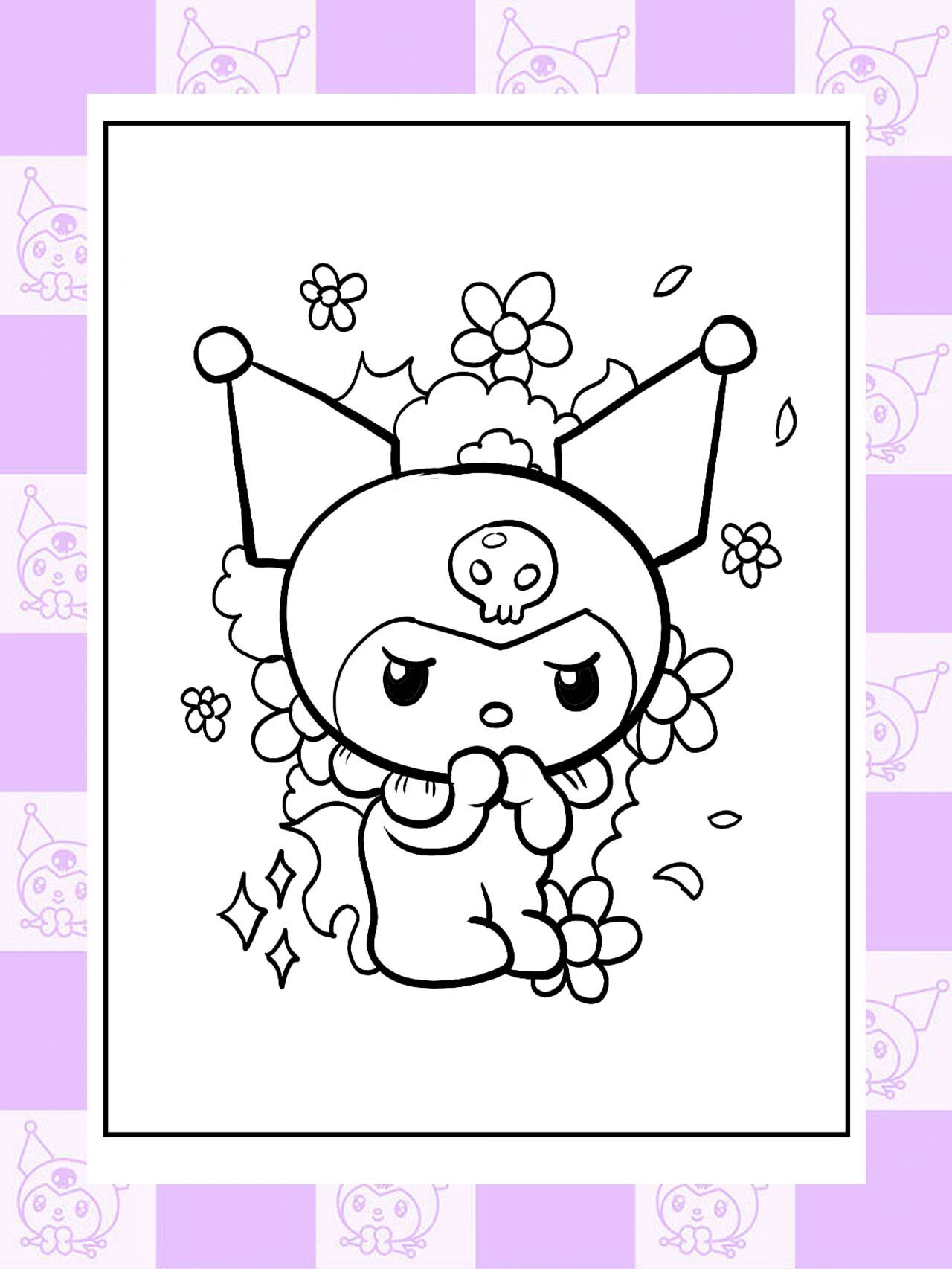 库洛米简笔画