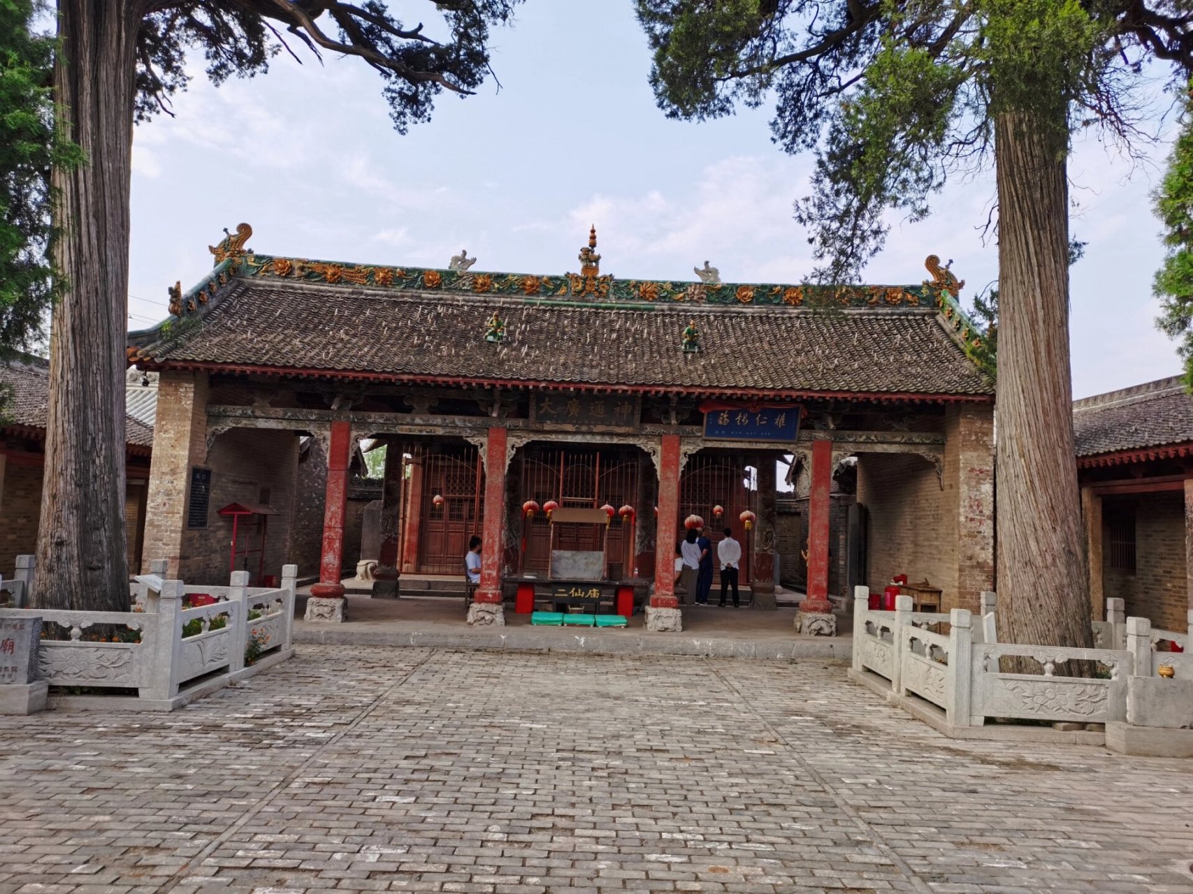 山西古建筑‖晋城泽州县小南村二仙庙 ★交通:我们是下午5点多才匆匆