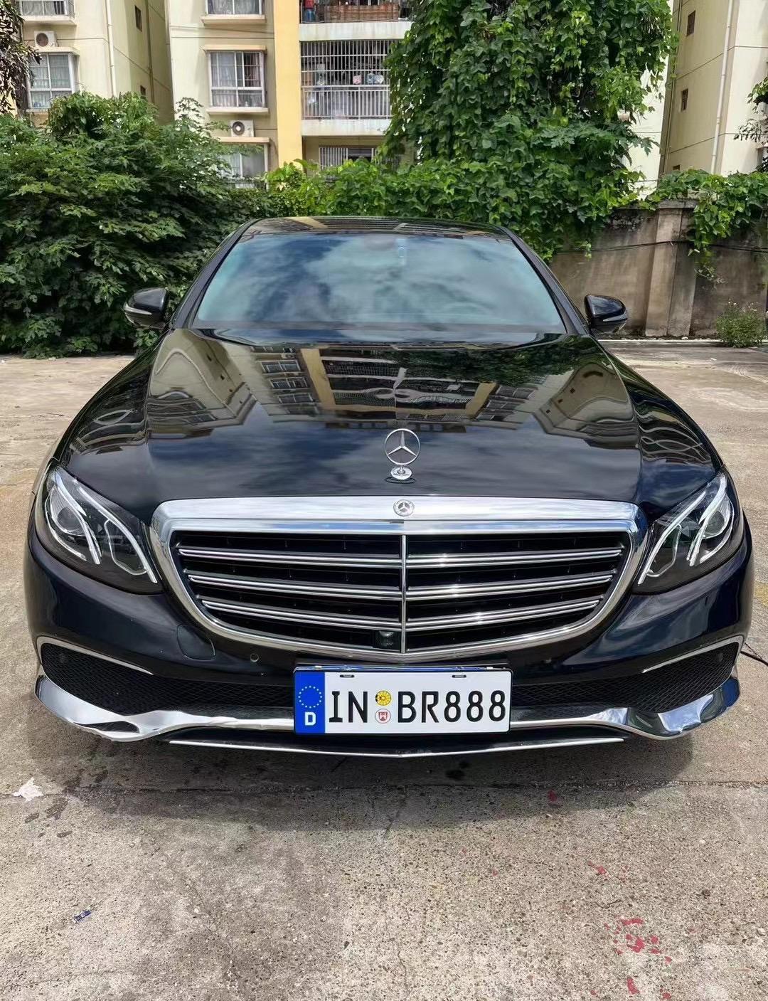 准20年奔驰e300l立标豪华型 车牌豹子号333 2