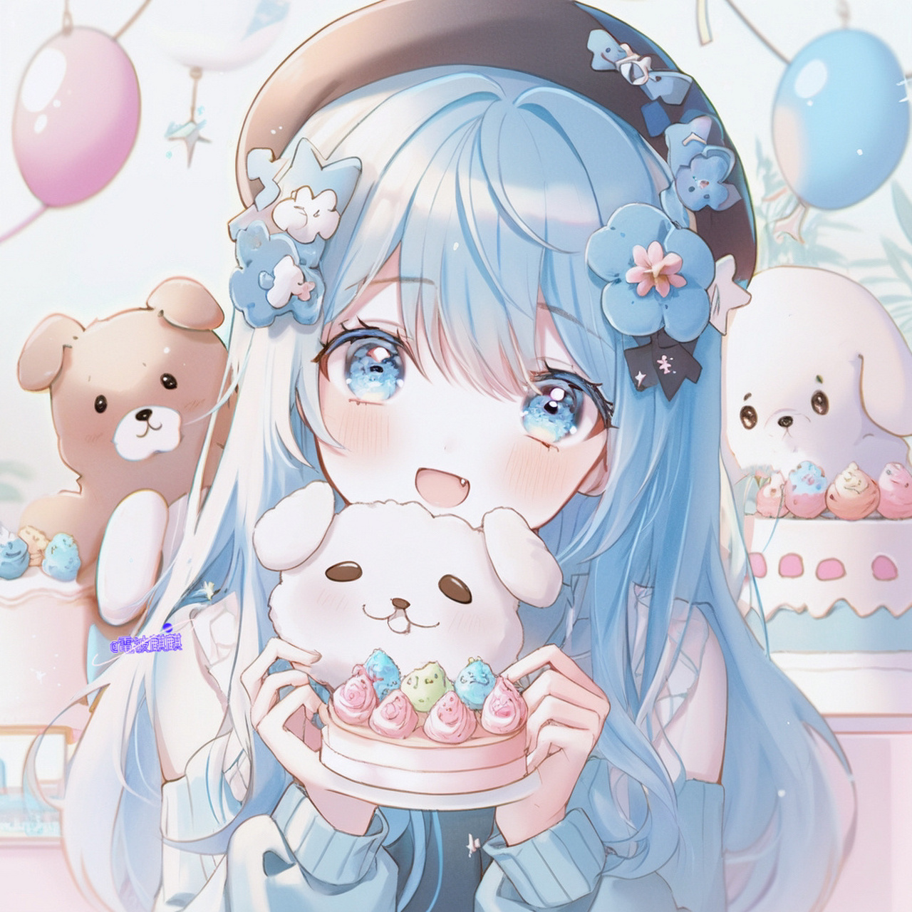 niji头像92玉桂狗同款色系 头像自取 转载注明出处,禁止二改商用