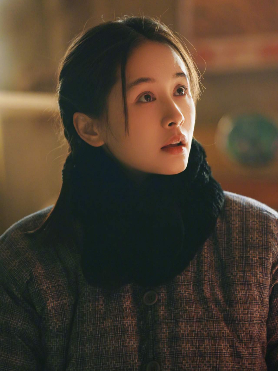 这个周末在家看《三体》电视剧 王子文真的叶文洁演的挺好的!