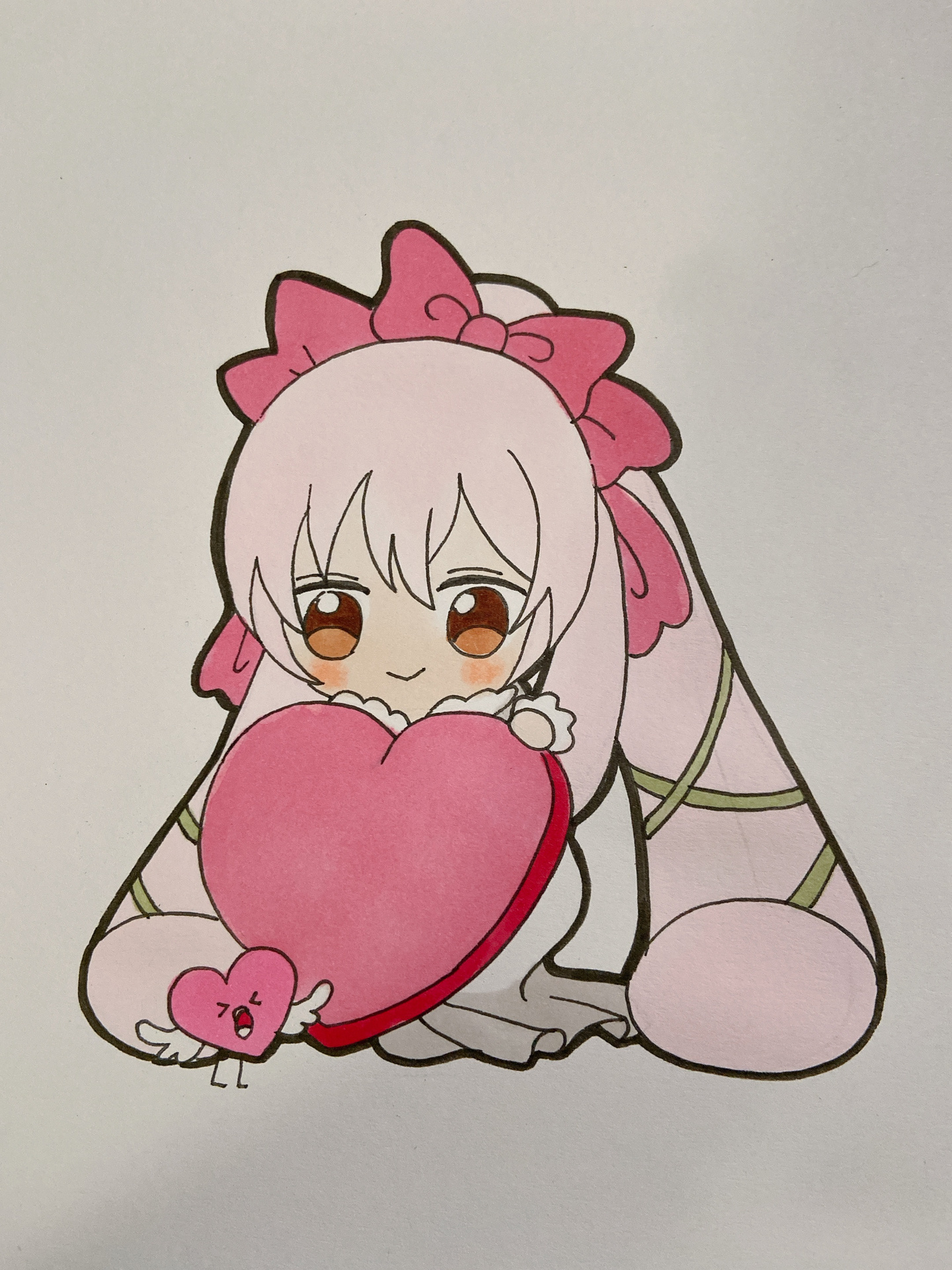 兔子女孩动漫q版人物卡通少女漫画简单手绘 美术宝,q版人物头部 课效