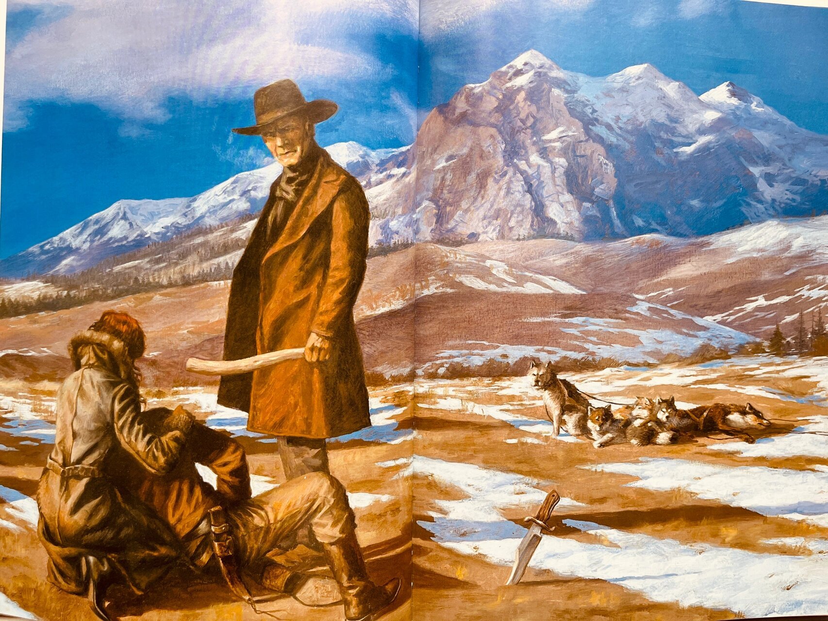 名家绘名著:《荒野的呼唤》(野性的呼唤) 《荒野的呼唤》是美国大师级