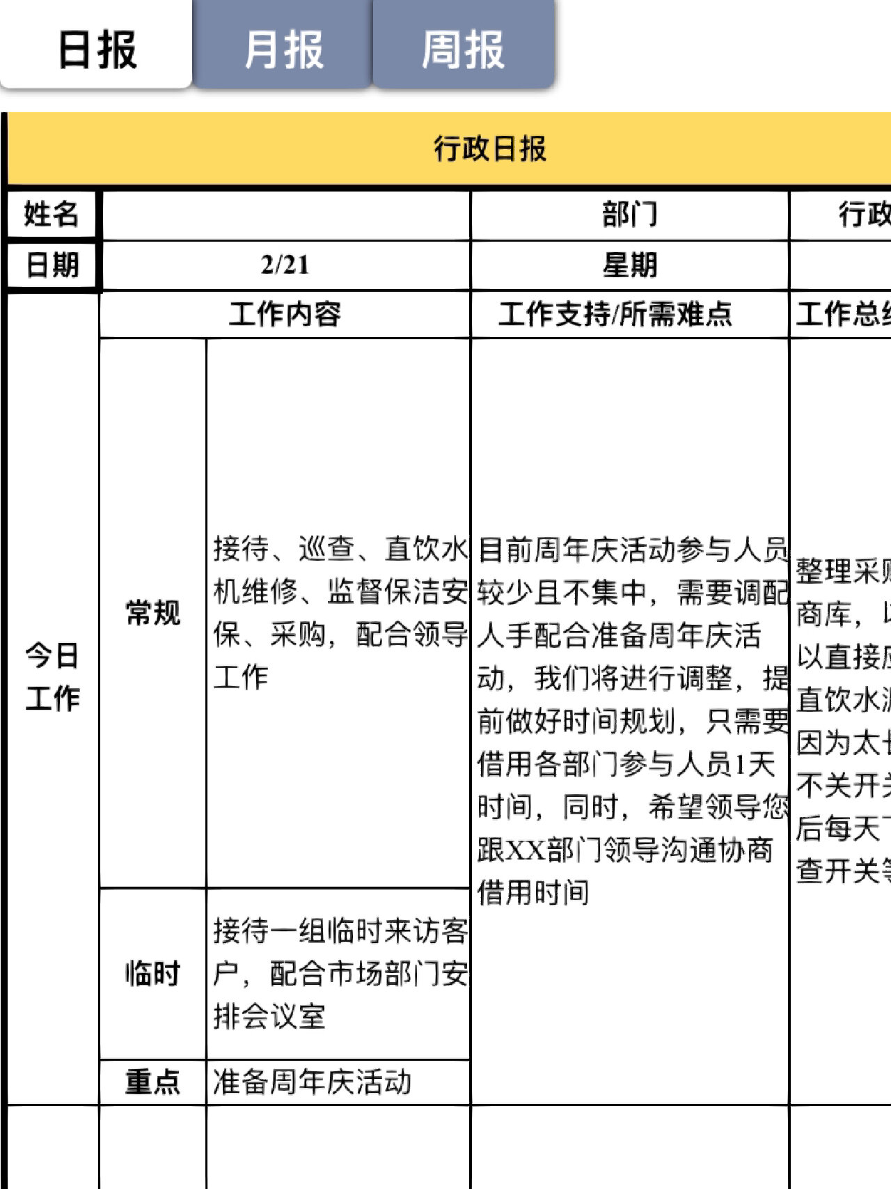 日报周报月报怎么写(职校家园日报周报月报怎么写)