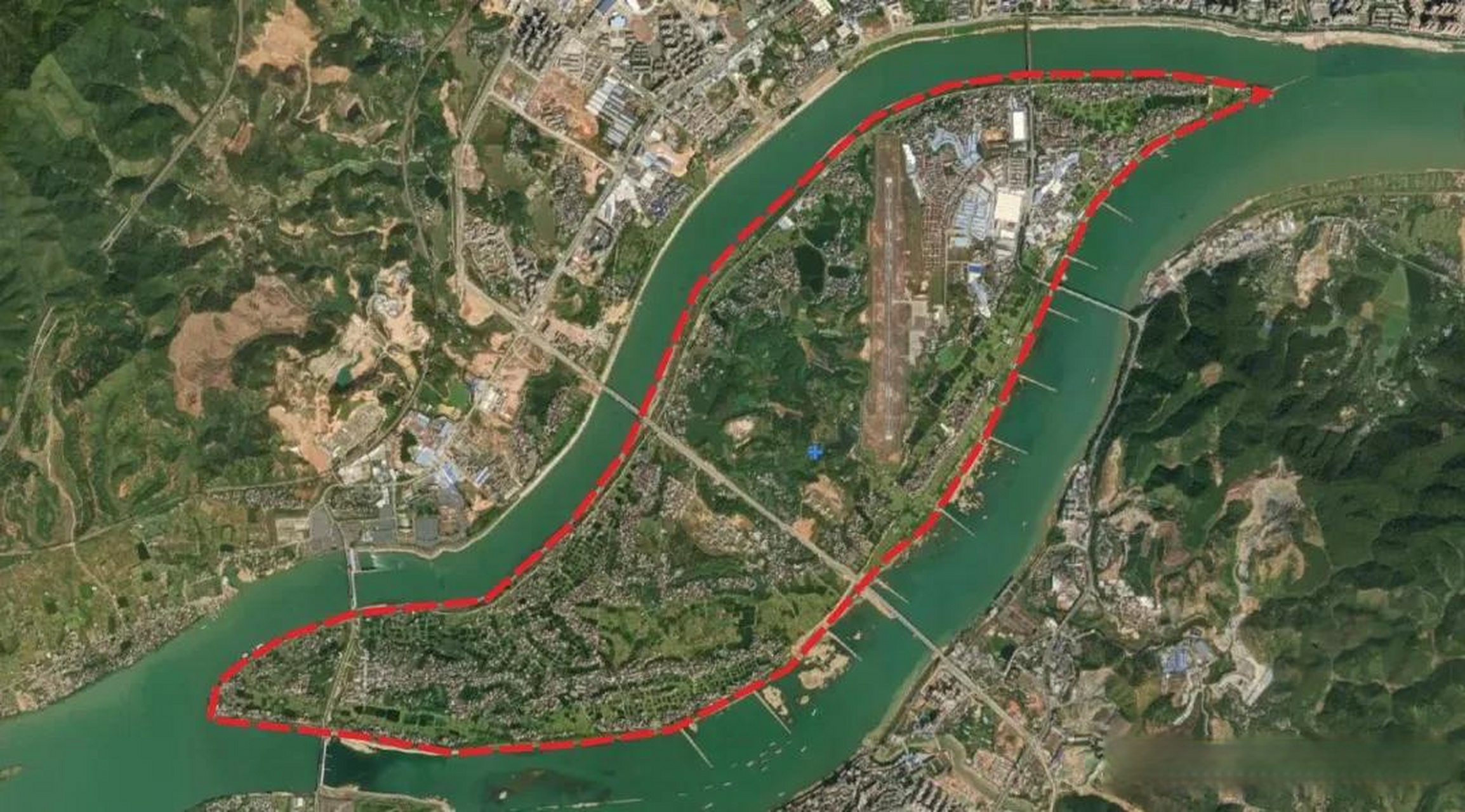 梧州长洲岛区域内停止建设,这次要有大动作?