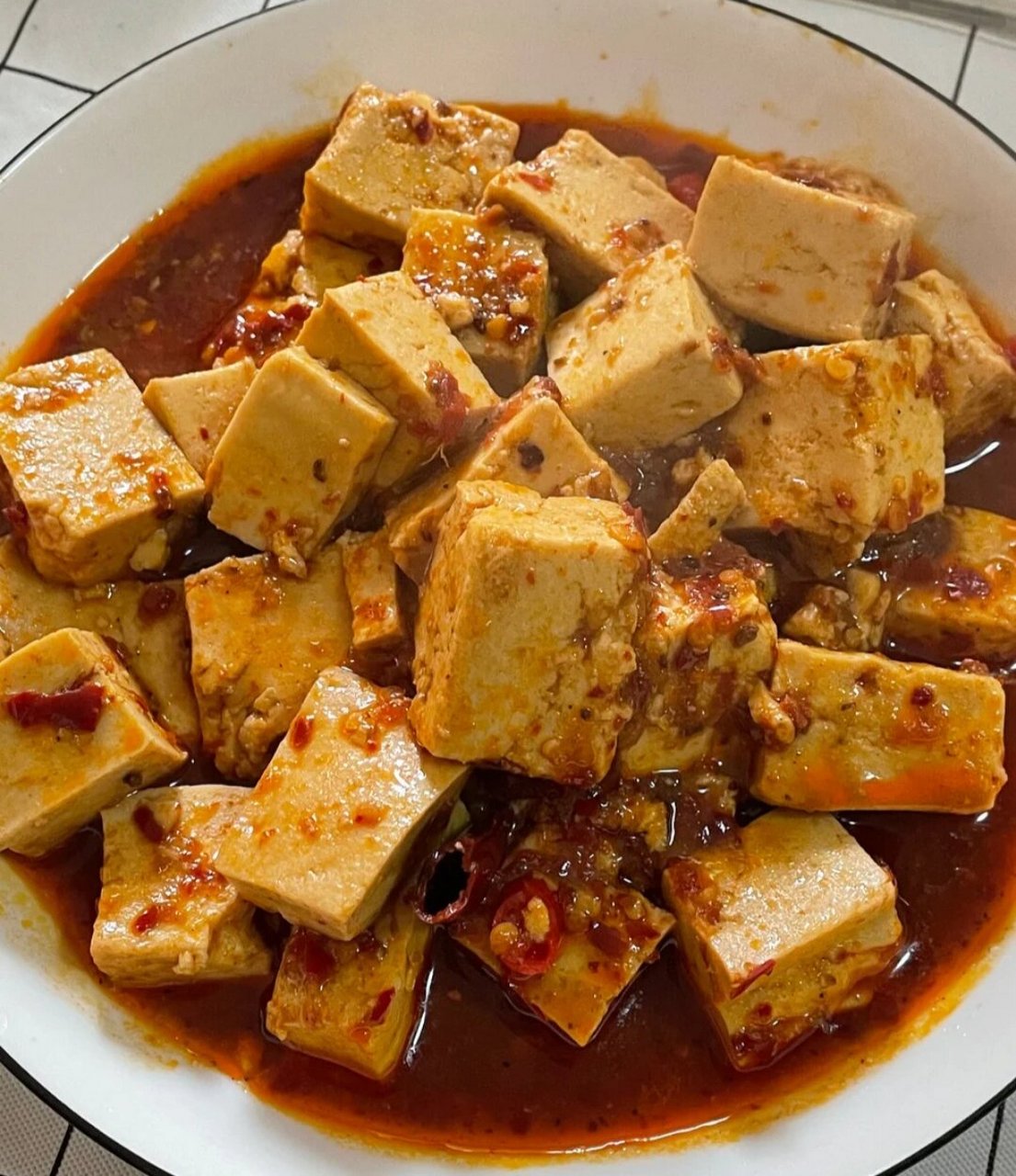 简单版麻婆豆腐,最喜欢的炒豆腐系列99 9797食材95 豆腐一块