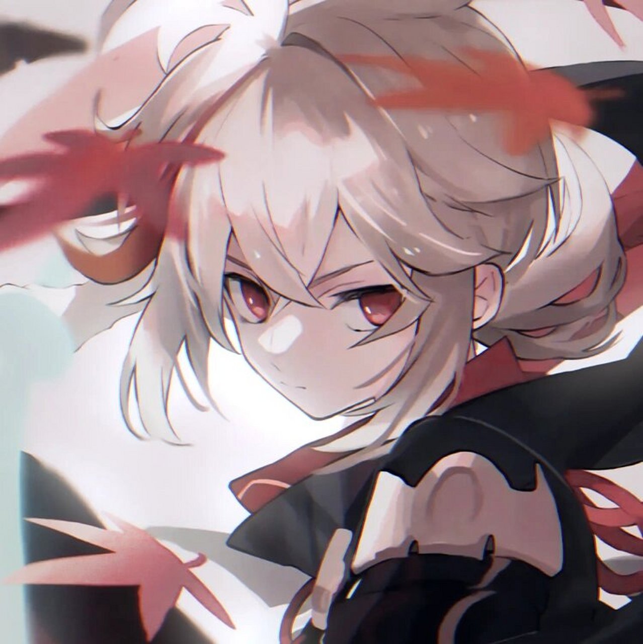 原神枫原万叶 动漫头像 "我很喜欢枫叶,可惜枫叶红时总多离别.