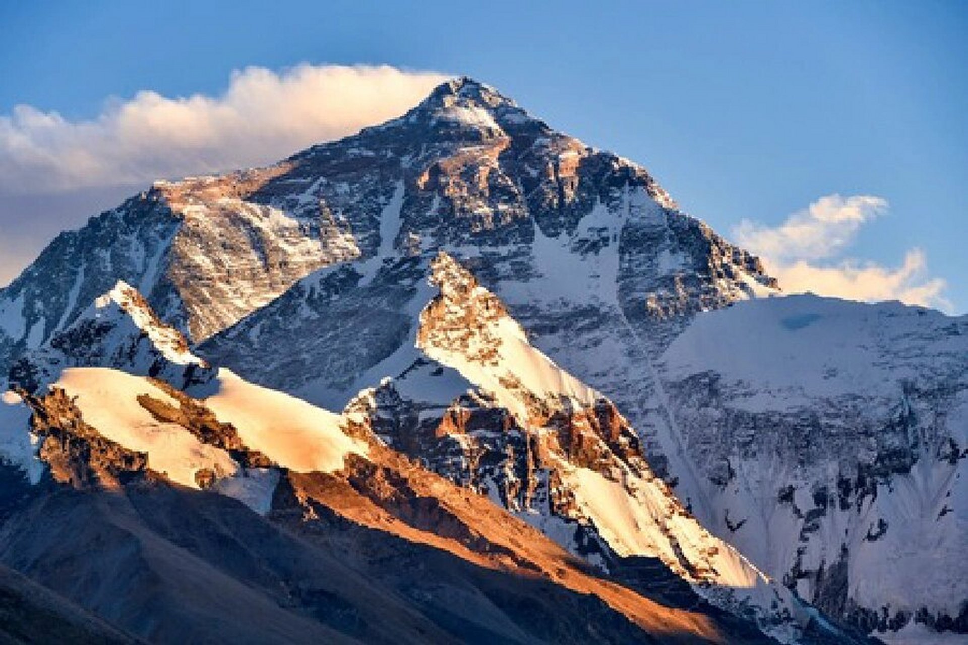 喜马拉雅山脉山峰图片
