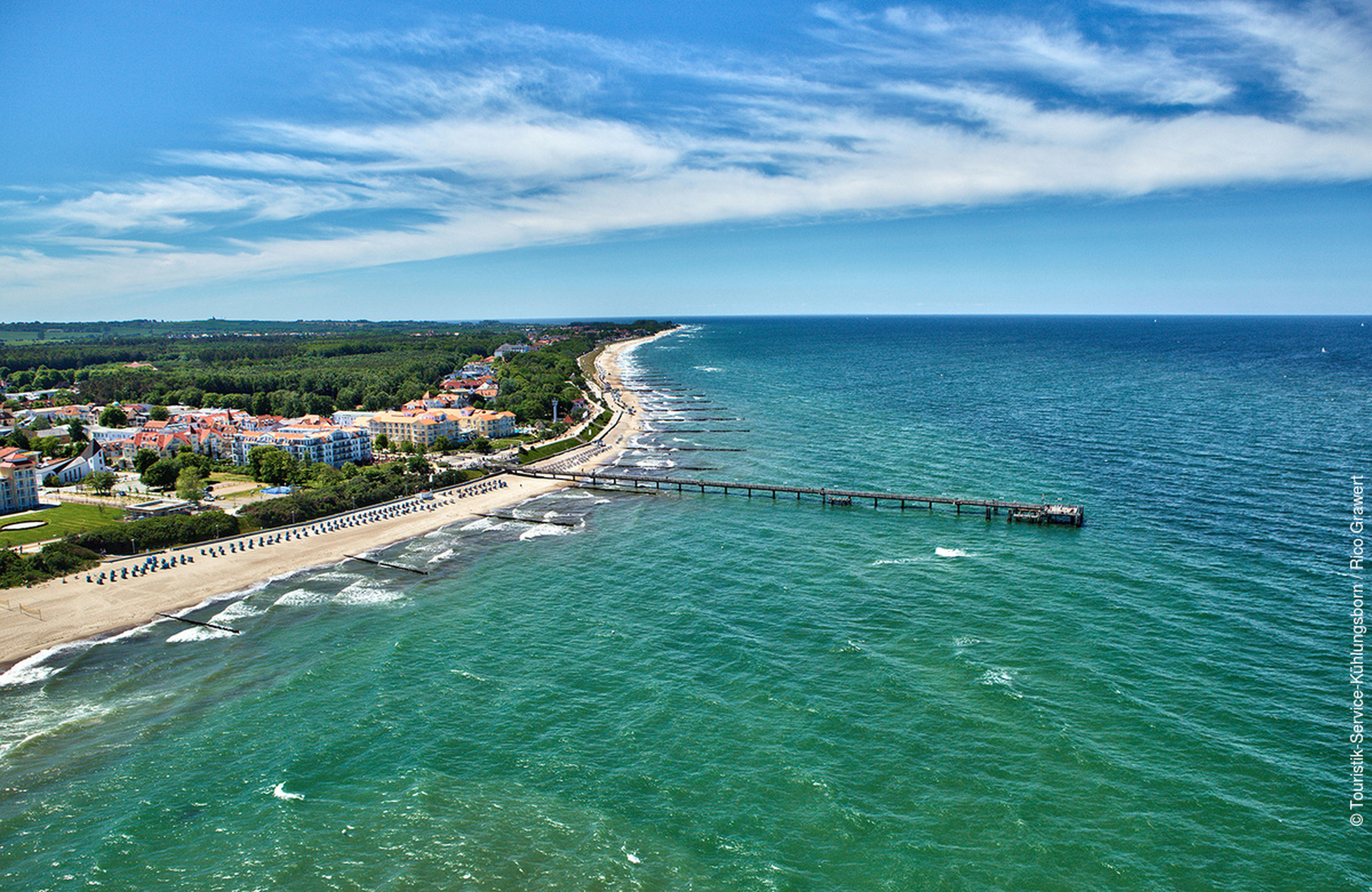 胜地梅前州的库隆斯博恩(kühlungsborn)位于魏斯玛和罗斯托克之间