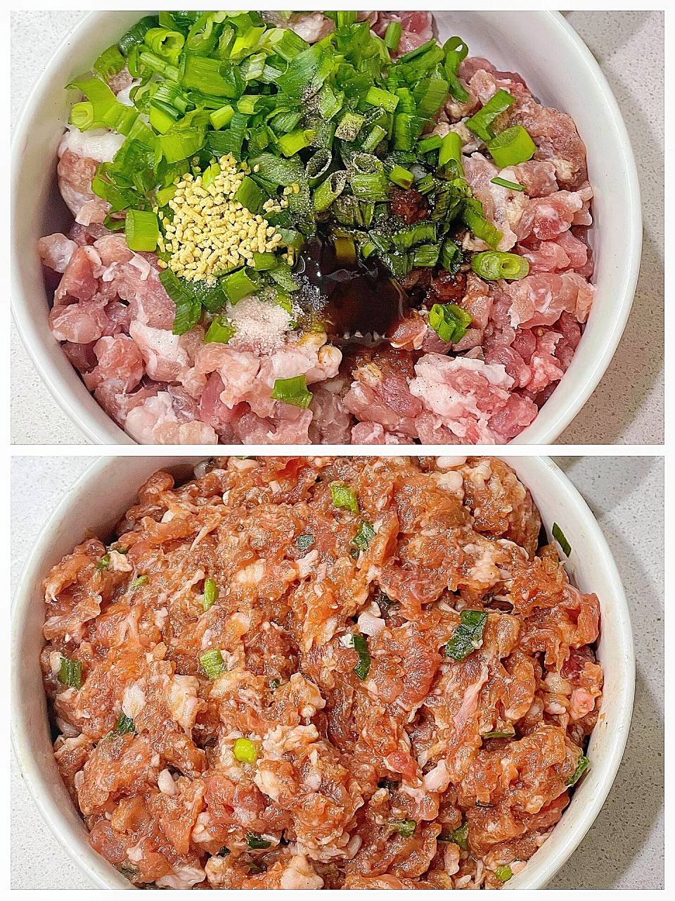 鲜肉馄饨馅这样调 好吃停不下 鲜嫩多汁 家里有小朋友的,鲜肉馄饨馅儿