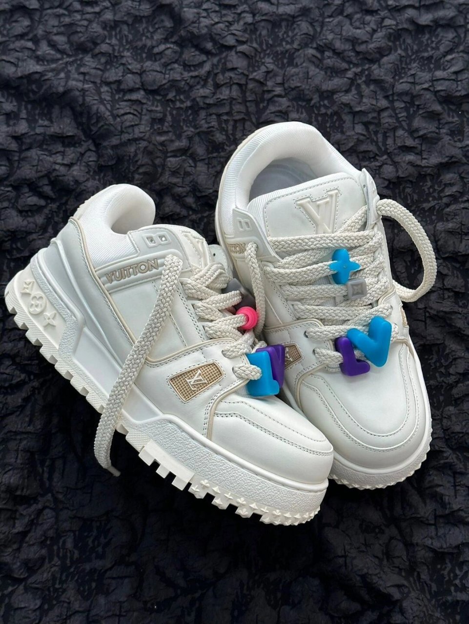 lv运动鞋 lv运动鞋 lv020202经典鞋款02升级改做 小胖丁02