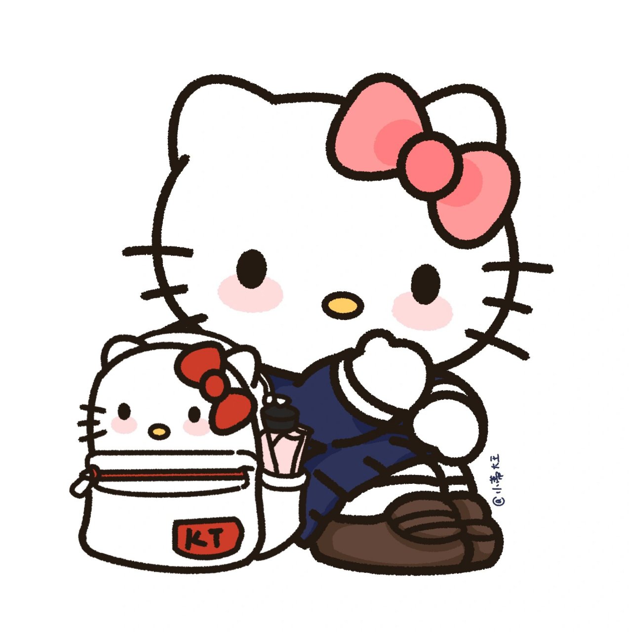 蒲公英人才市集# #kitty控# #凯蒂猫# #hellokitty# #头像分享# 靠 