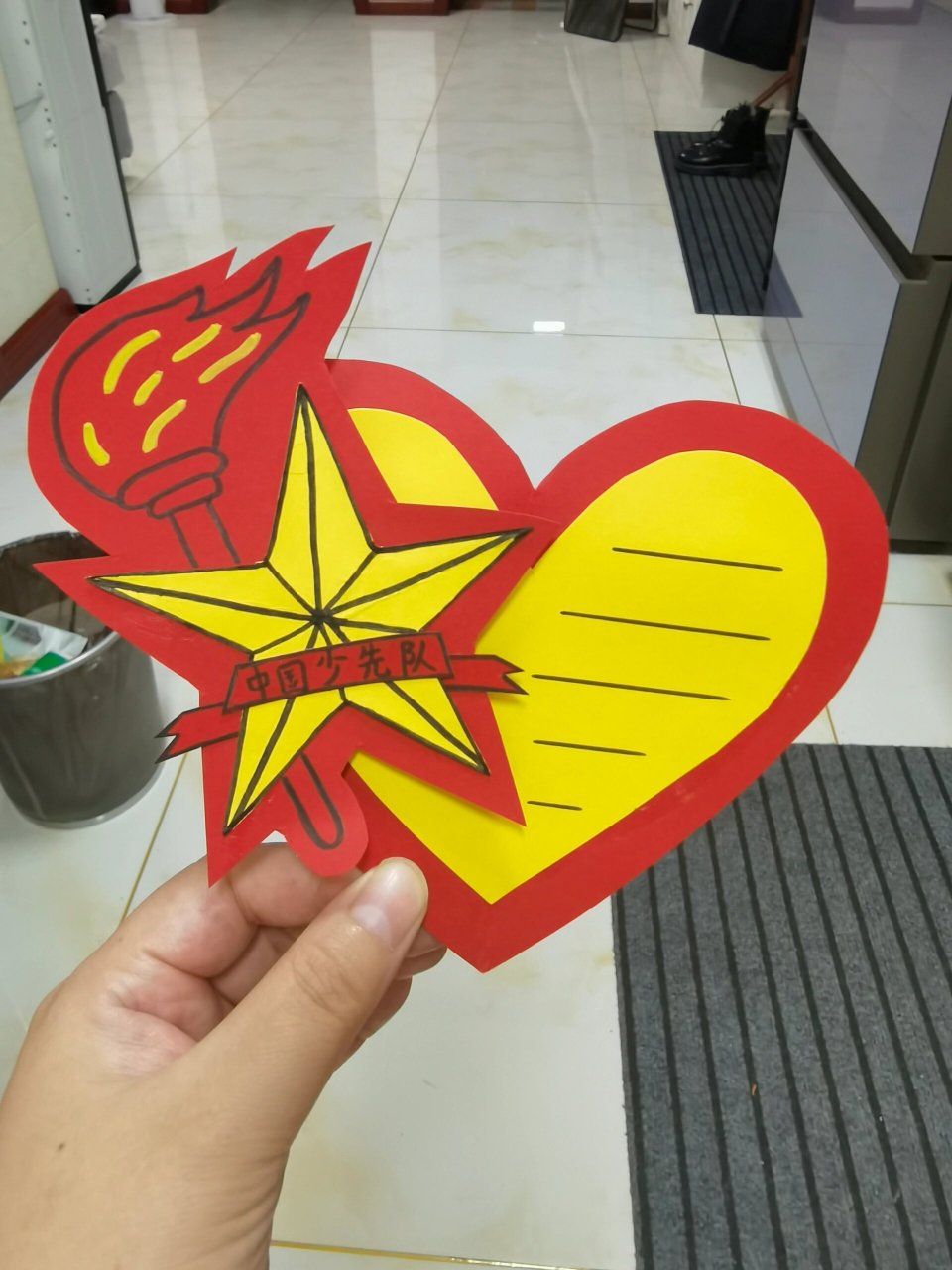 少代会心愿卡 红领巾心愿卡.