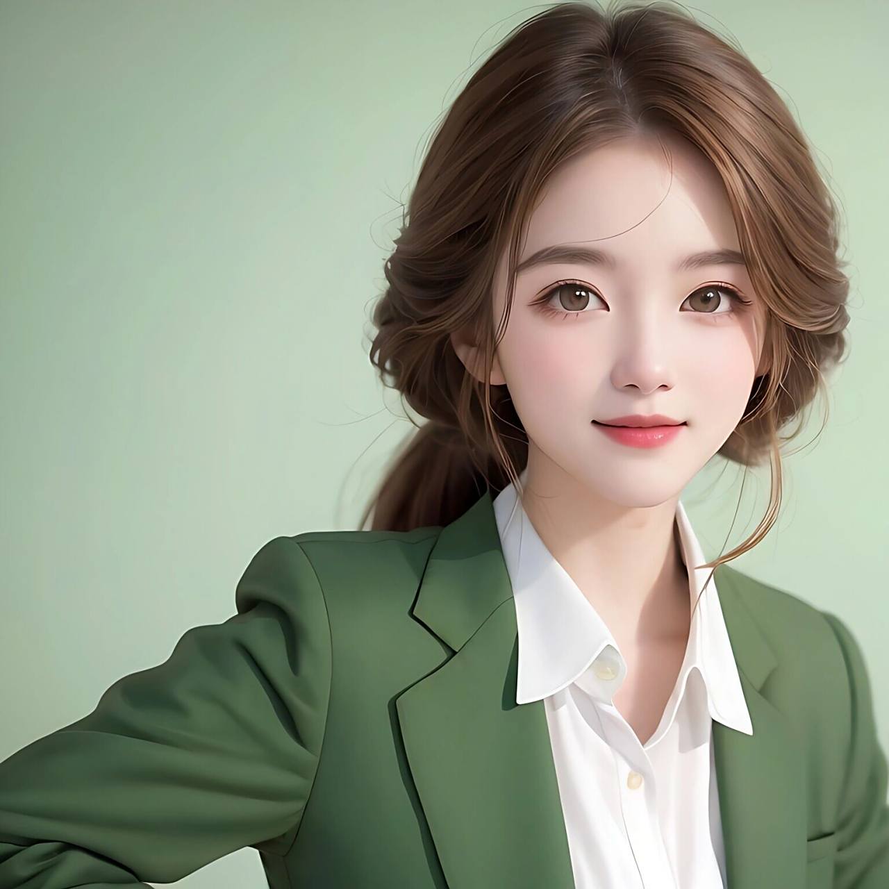 职业头像|女生头像|西服女头