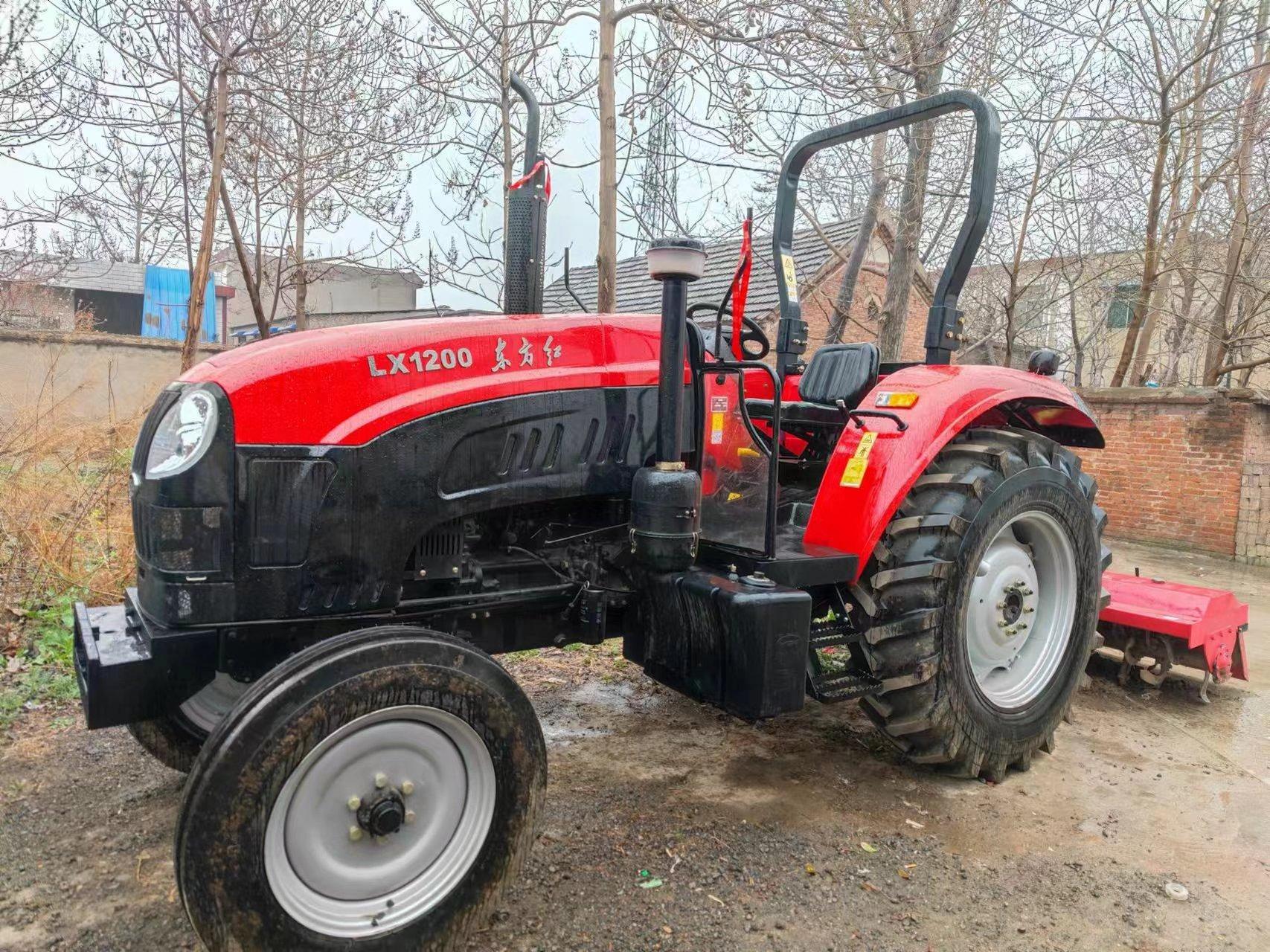本人3月15日在山东济宁购买了一辆东方红1200拖拉机,外观9.