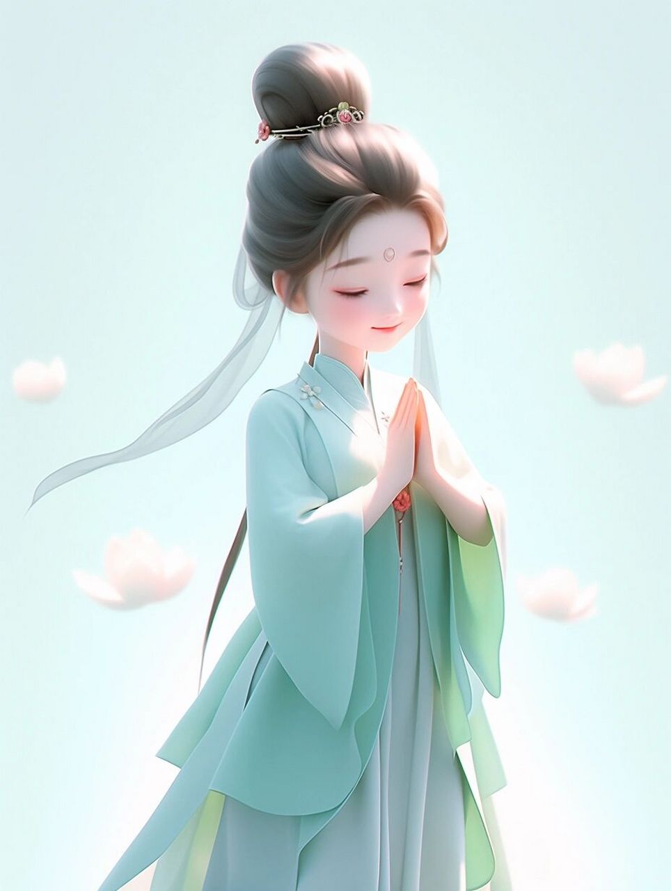 古风壁纸||青衣·佛系少女97